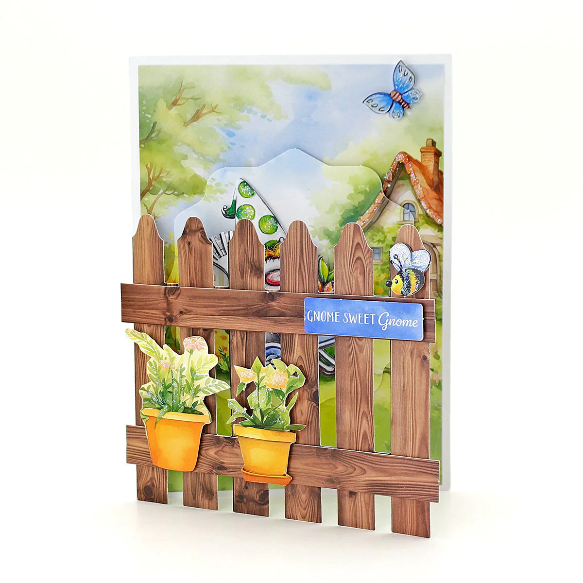 Garden Gnomes Scene Stash 24 sheets