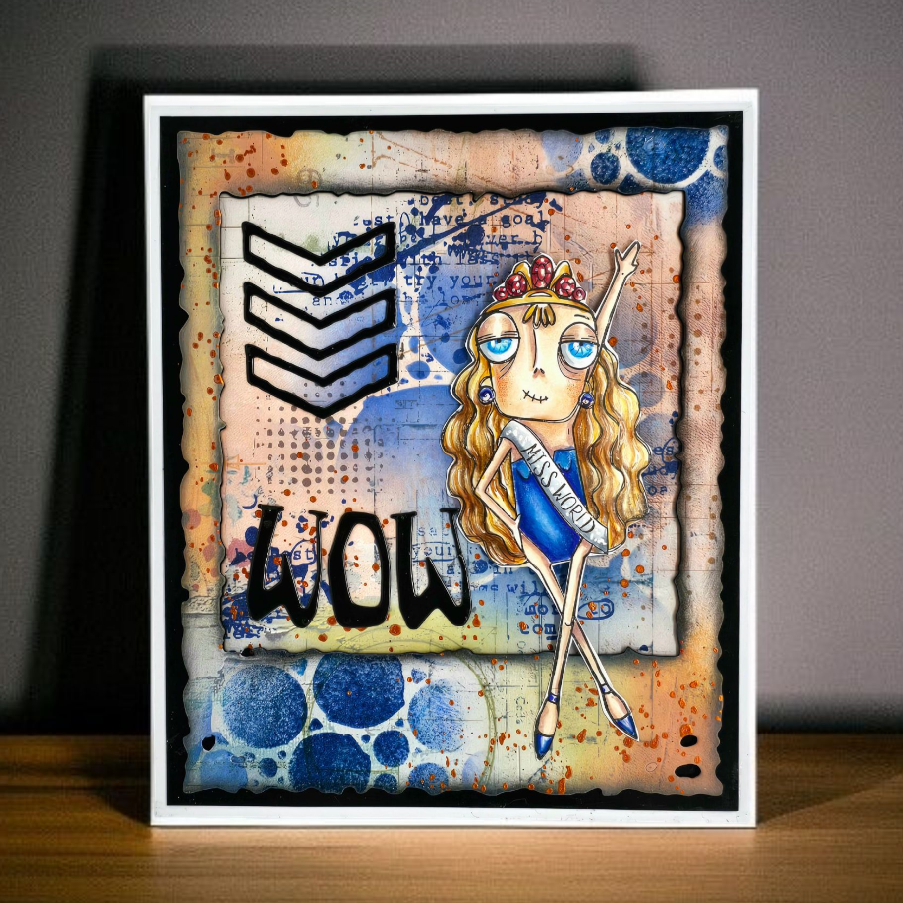 AALL and Create - 4"x6" Stencil - Bubblescape