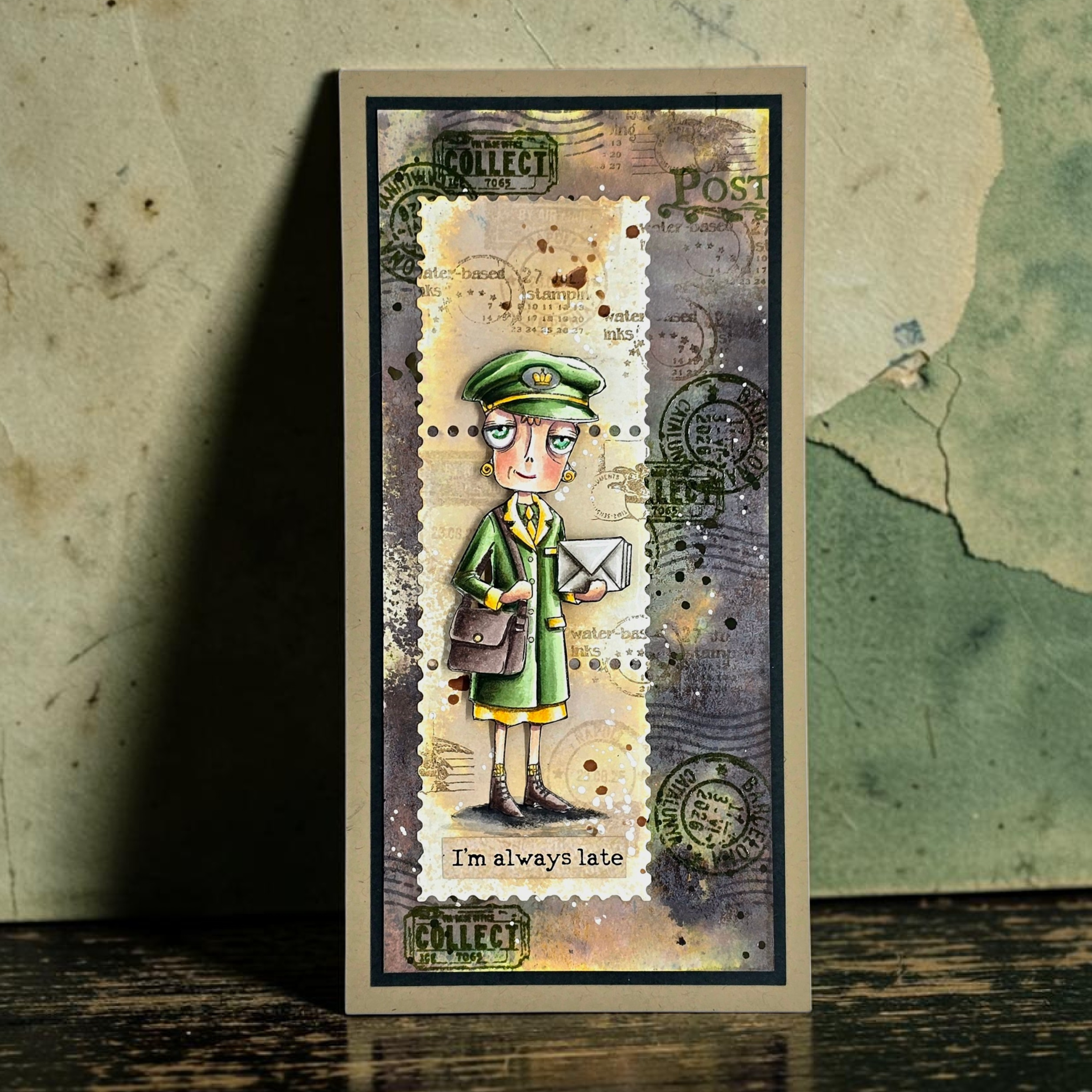 AALL and Create - A7 - Stamp Sets - Dee Delivers