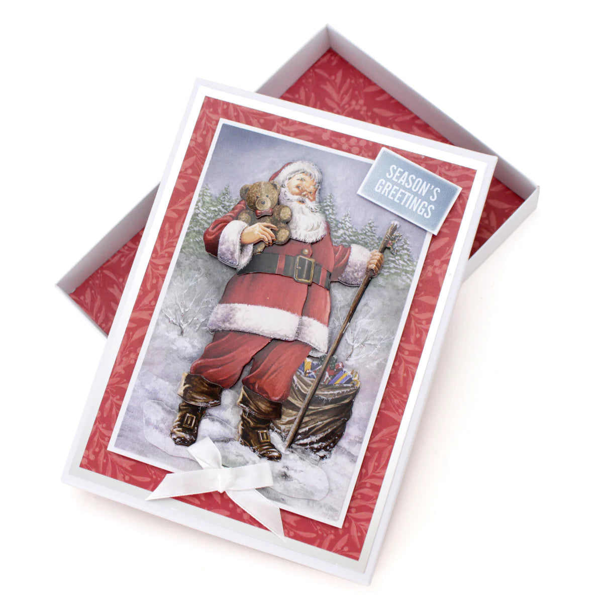 Die Cut Decoupage – Father Christmas (Pack Of 3)