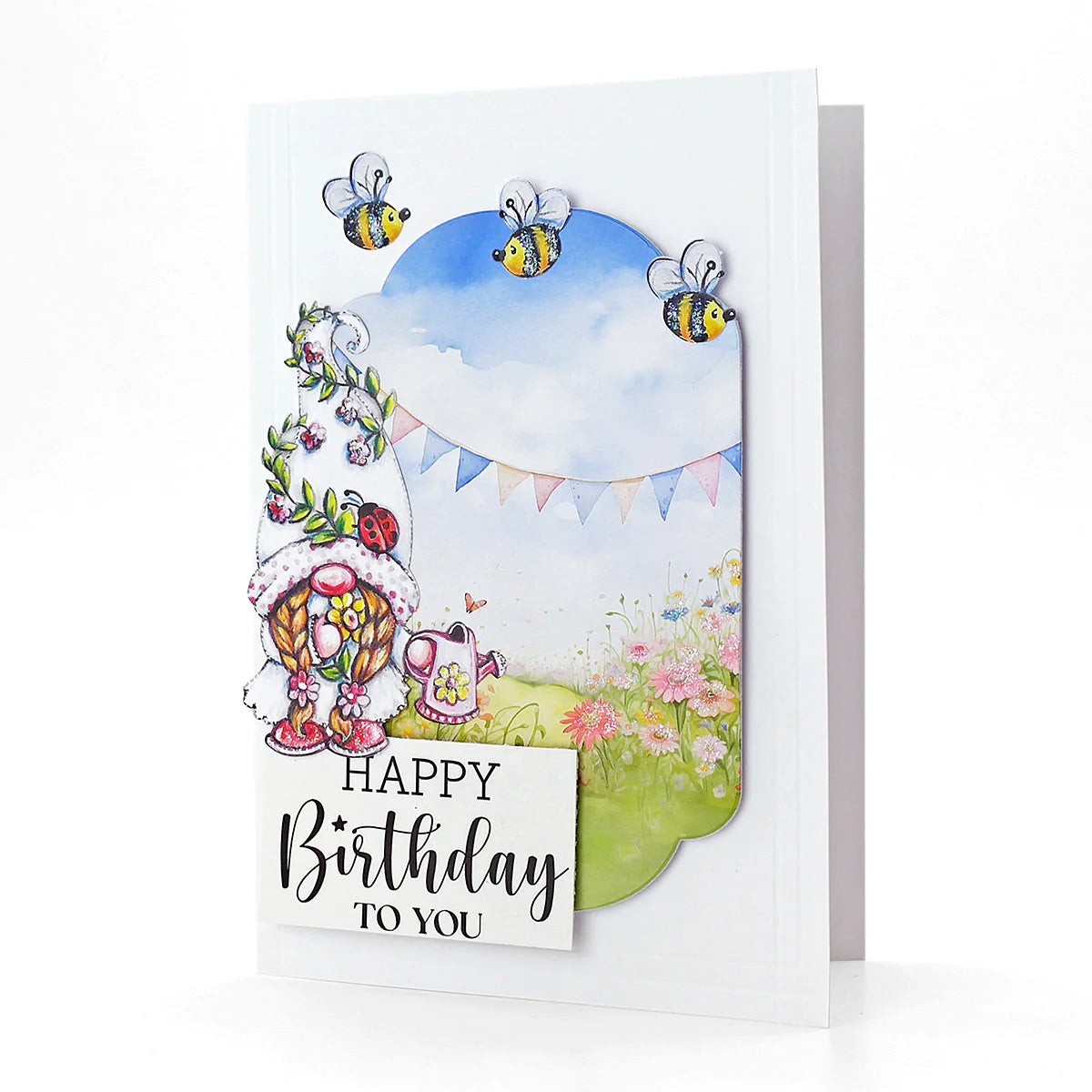 Die Cut Decoupage – Garden Gnomes (Pack of 12)