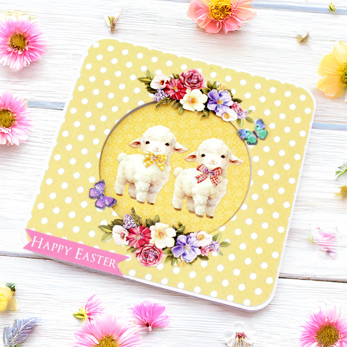 Spring Animals Die Cut Embellishments, 3 sheets