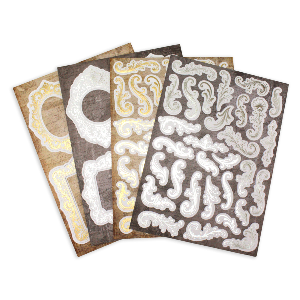 Cosmic Shimmer Gilded to Grunge Frames & Flourishes