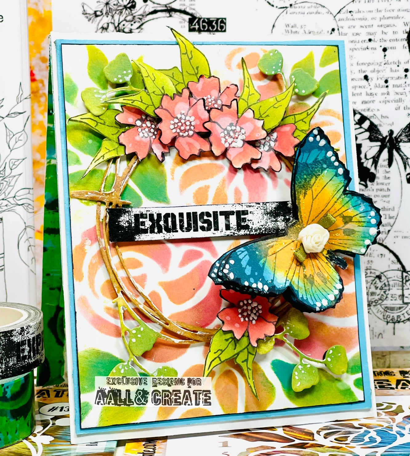AALL and Create - Die-Cutting Die Set - Bursting Buds