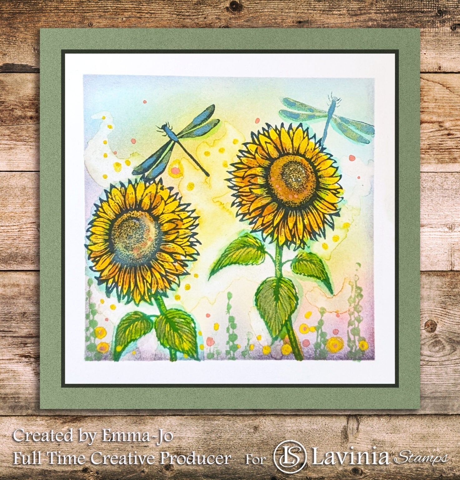 Lavinia Stamps - Sunflower 1 Stamp