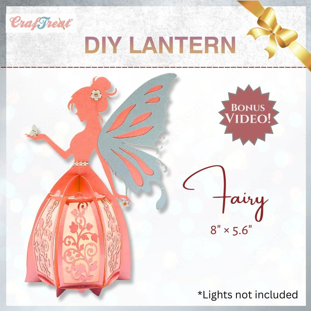 CrafTreat DIY Paper Lanterns - Fairy