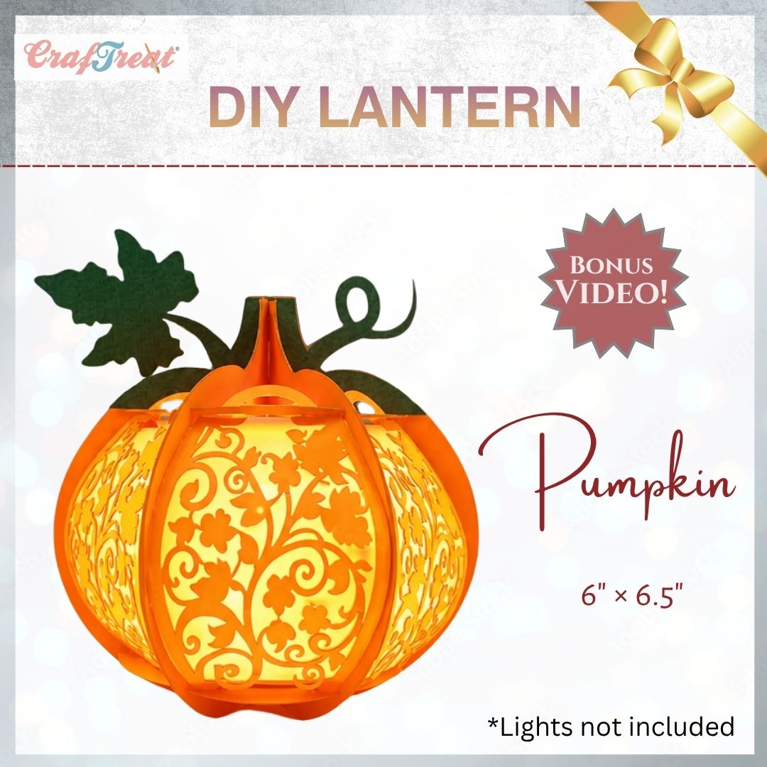 CrafTreat DIY Lantern - Pumpkin