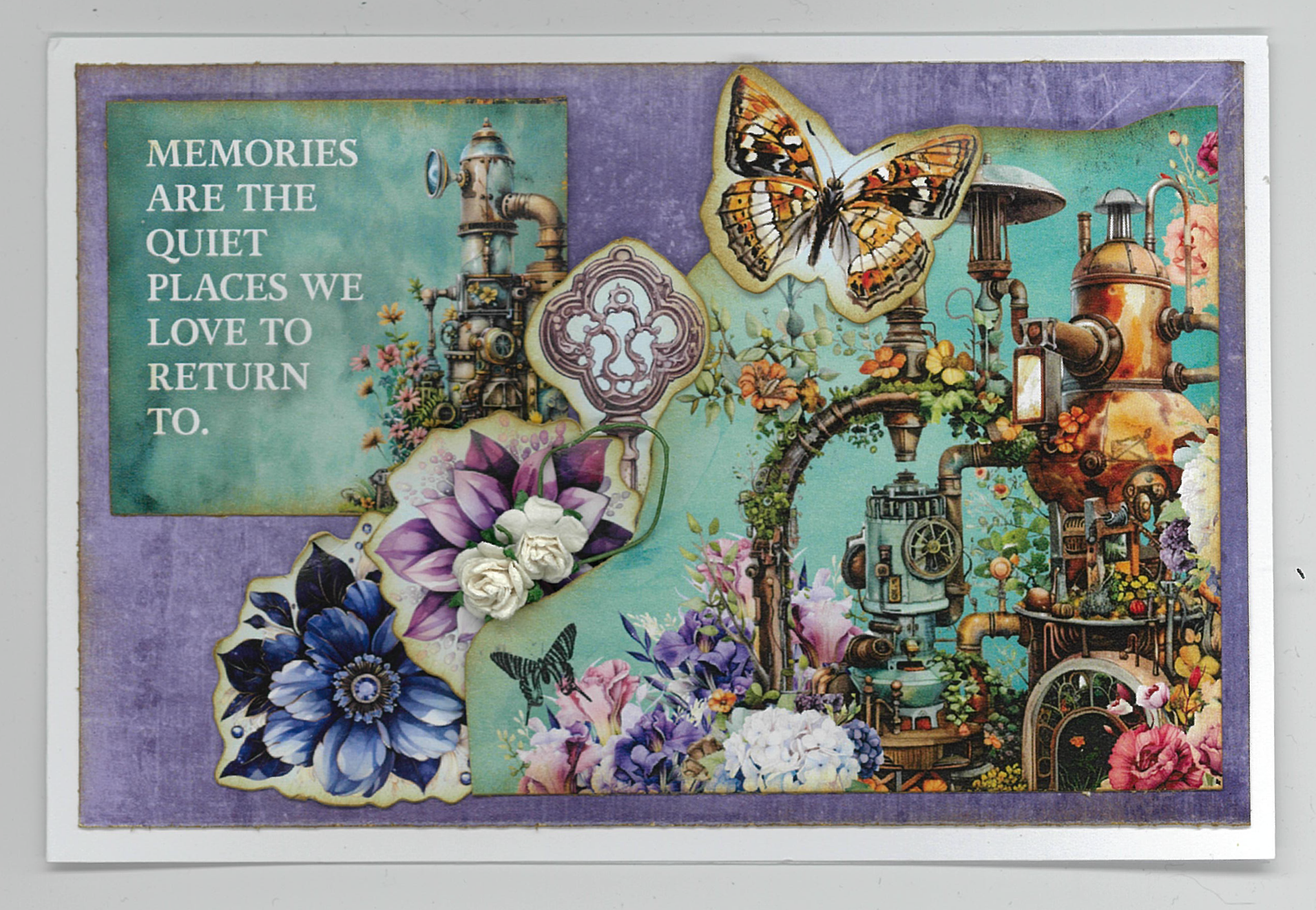 3Quarter Designs Floral Mechanica 6x4 Card Pack