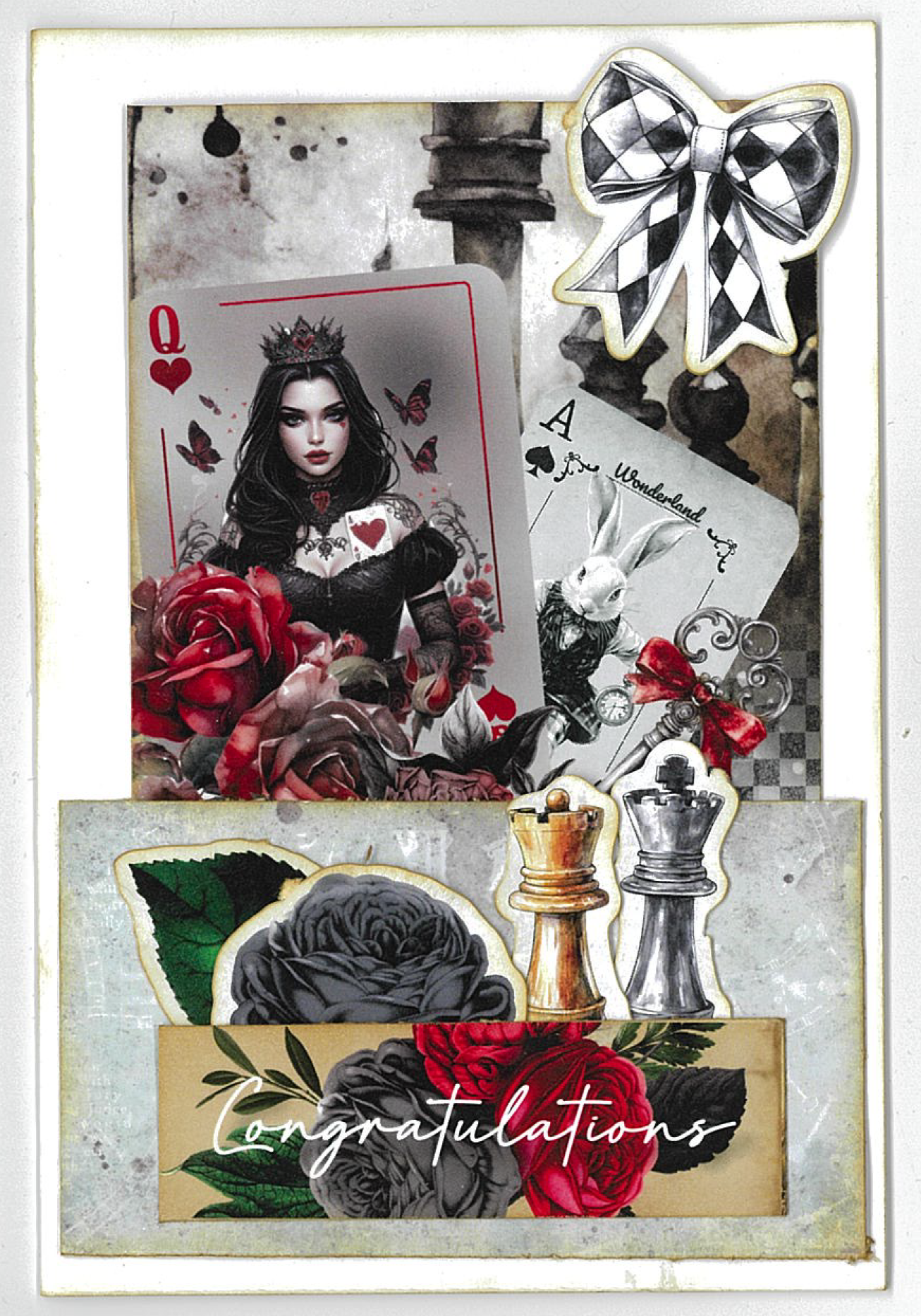 3Quarter Designs Red Queen 6x4 Card Pack