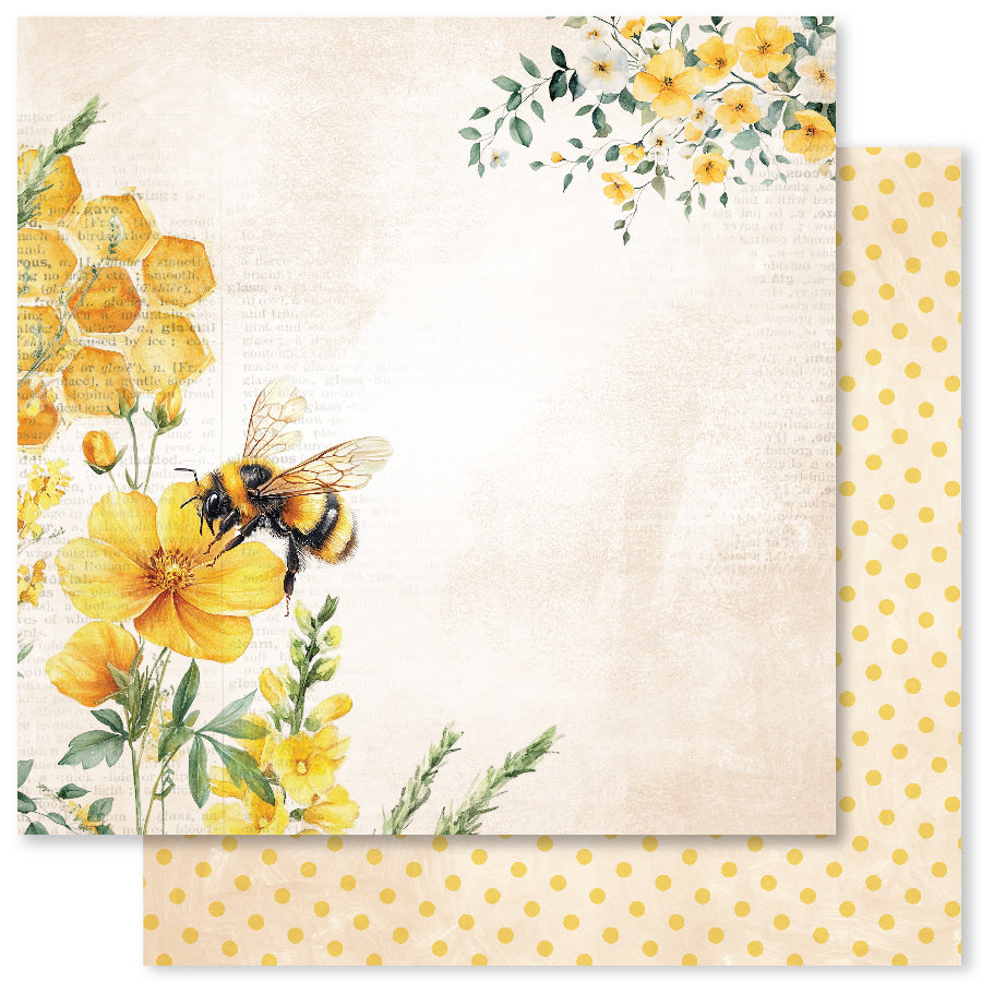 Bees & Butterflies Basics 12x12 Paper Collection 33561