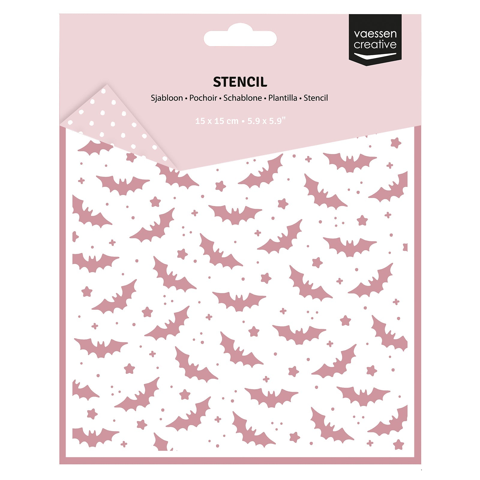 Vaessen Creative • Stencil Bats 5.9x5.9in