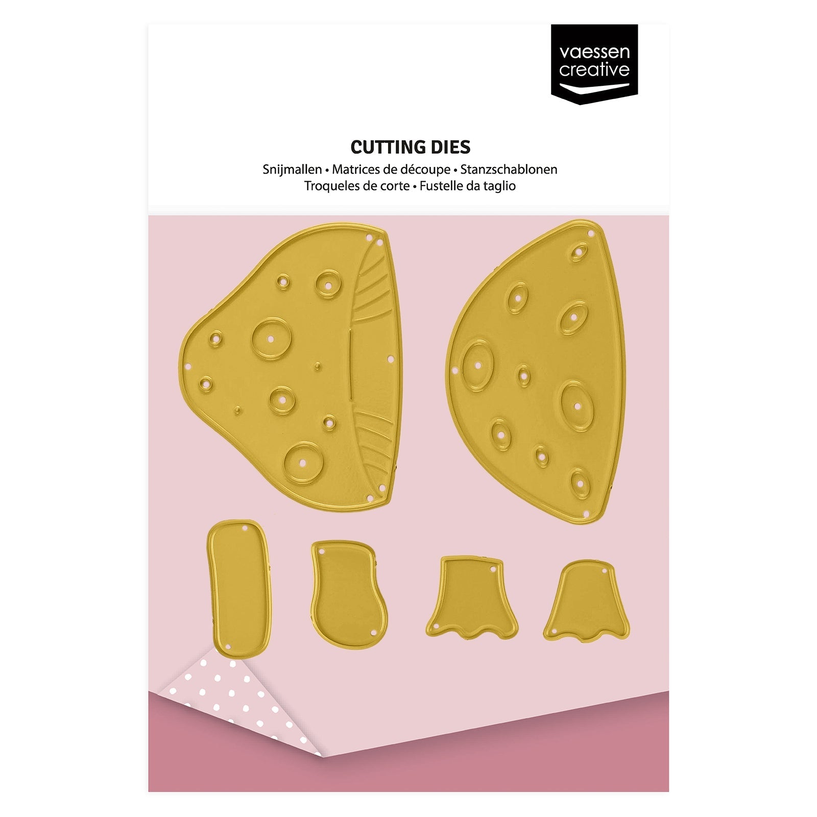 Vaessen Creative • Cutting Dies Build a Mushroom 6pcs