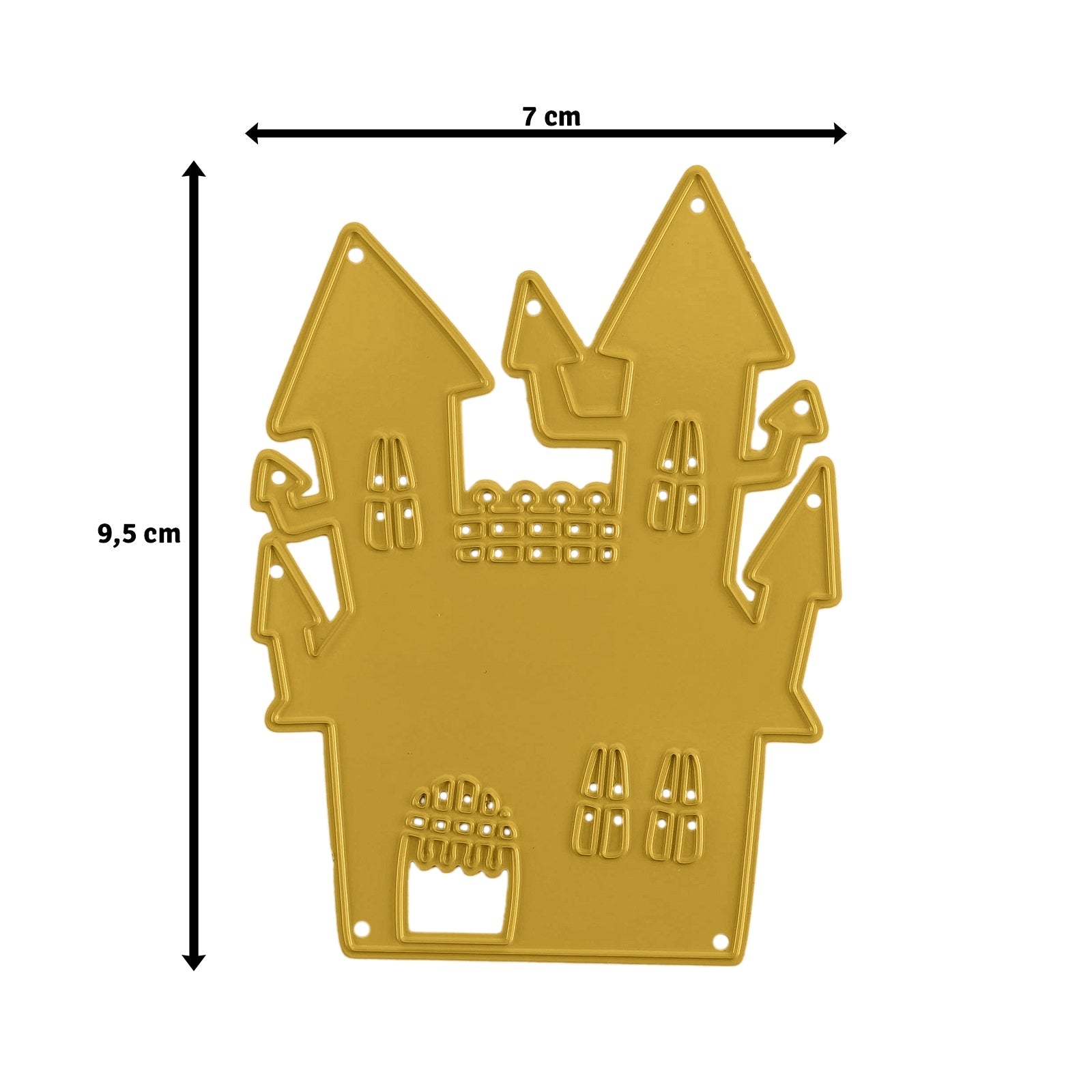 Vaessen Creative • Cutting Die Haunted House 2.8x3.7in