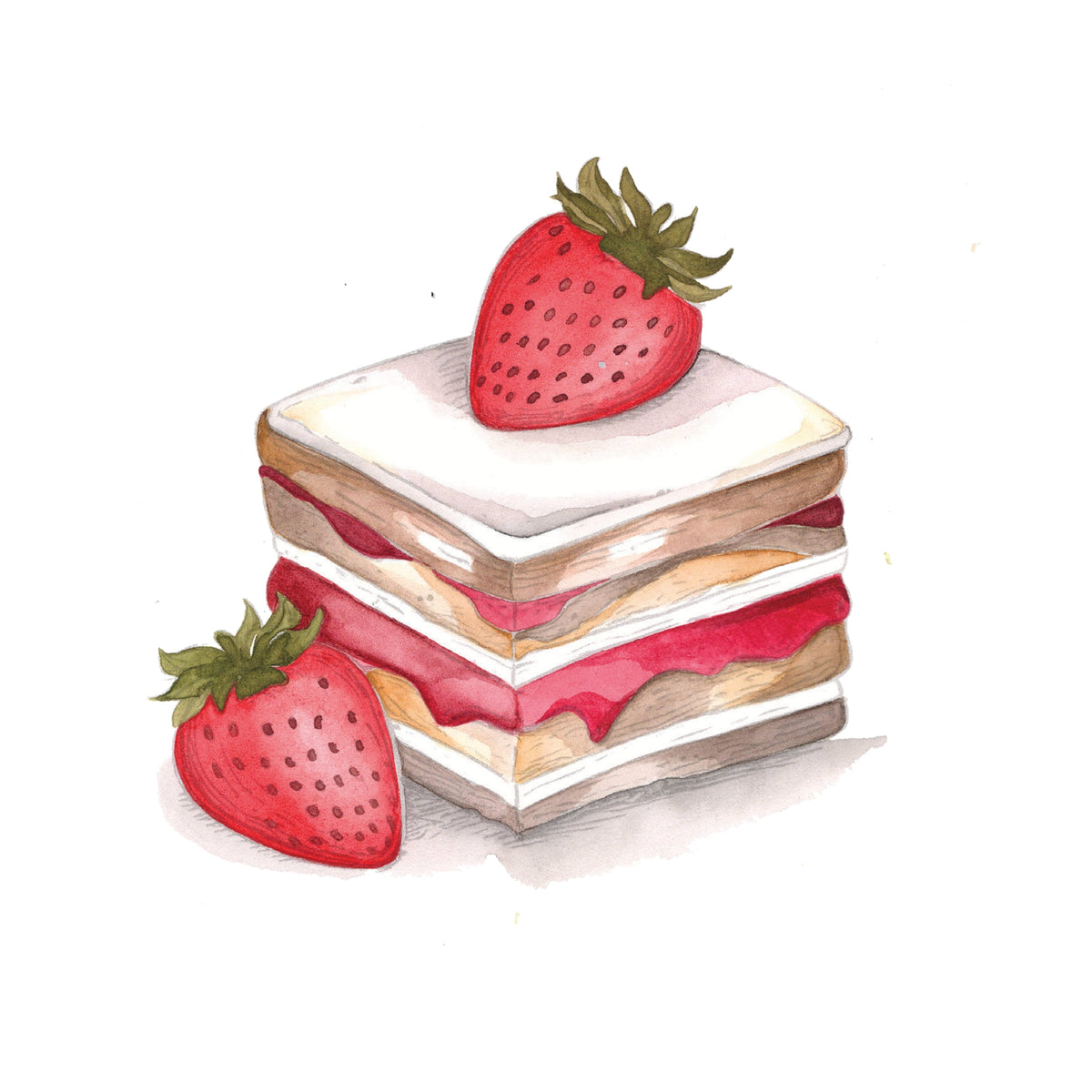 Willow Wolfe - Watercolor Workbook: Sweet Treats by Willow & Nya Wolfe