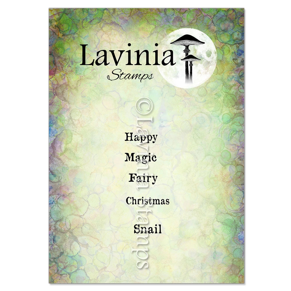 Lavinia Stamps - Mailbox Names Stamp