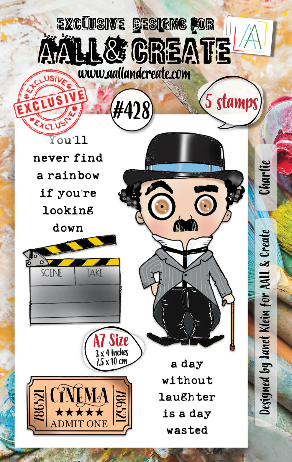 AALL and Create - A7 Stamp Set - Charlie