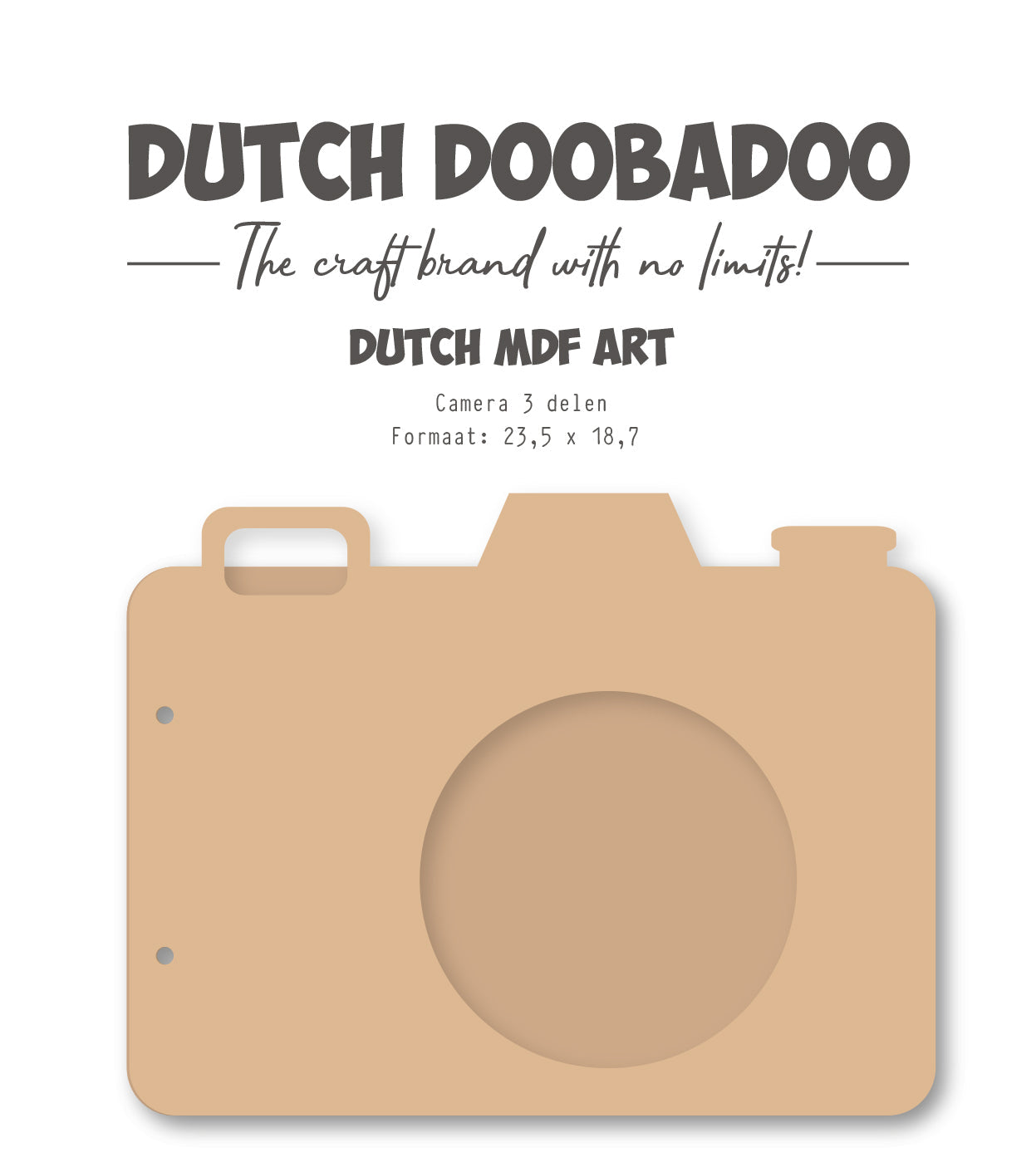 Dutch Doobadoo DDBD MDF 3mm Camera Album
