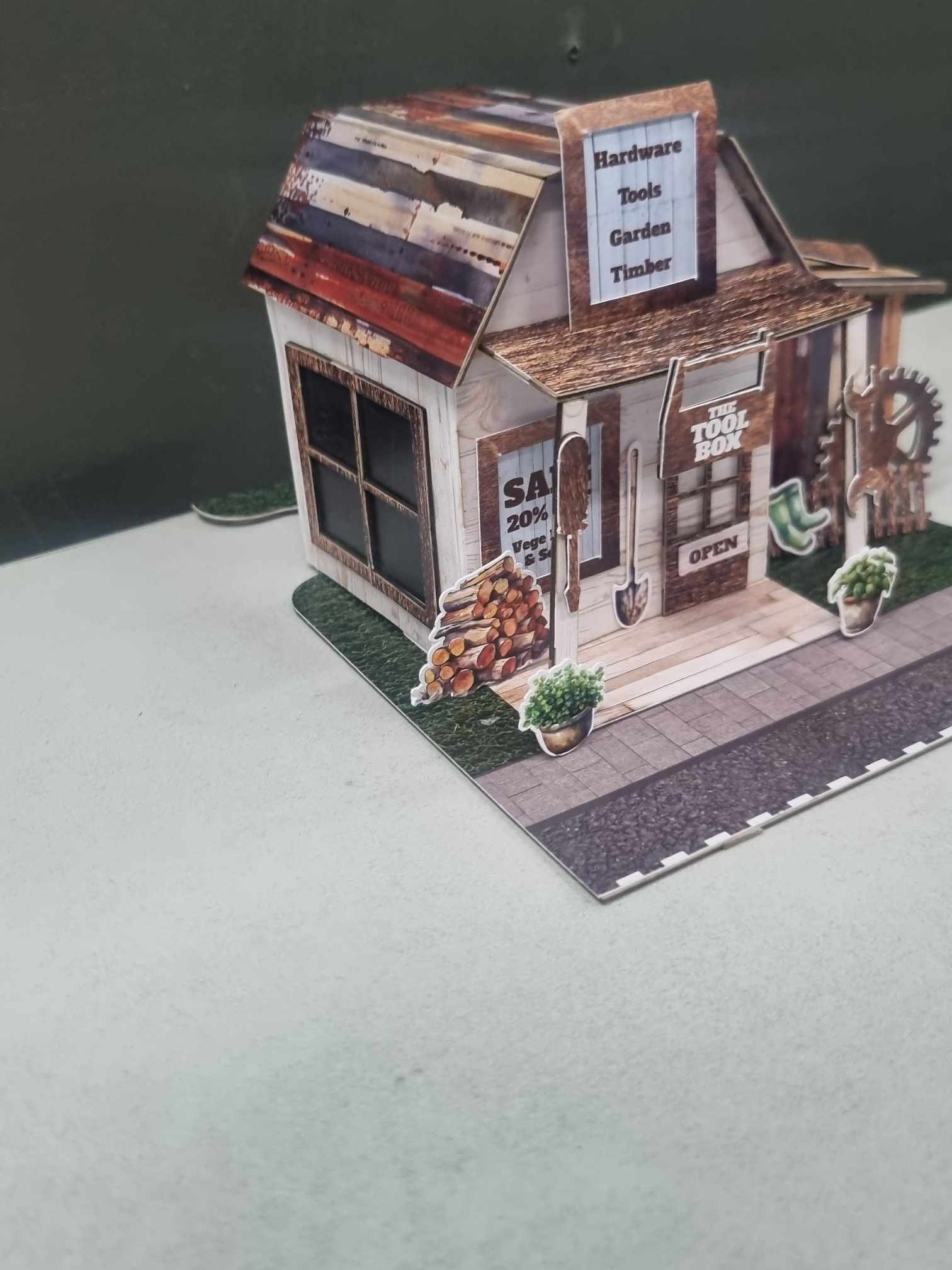 3Quarter Designs Lane Village - The Tool Box Hardware Store