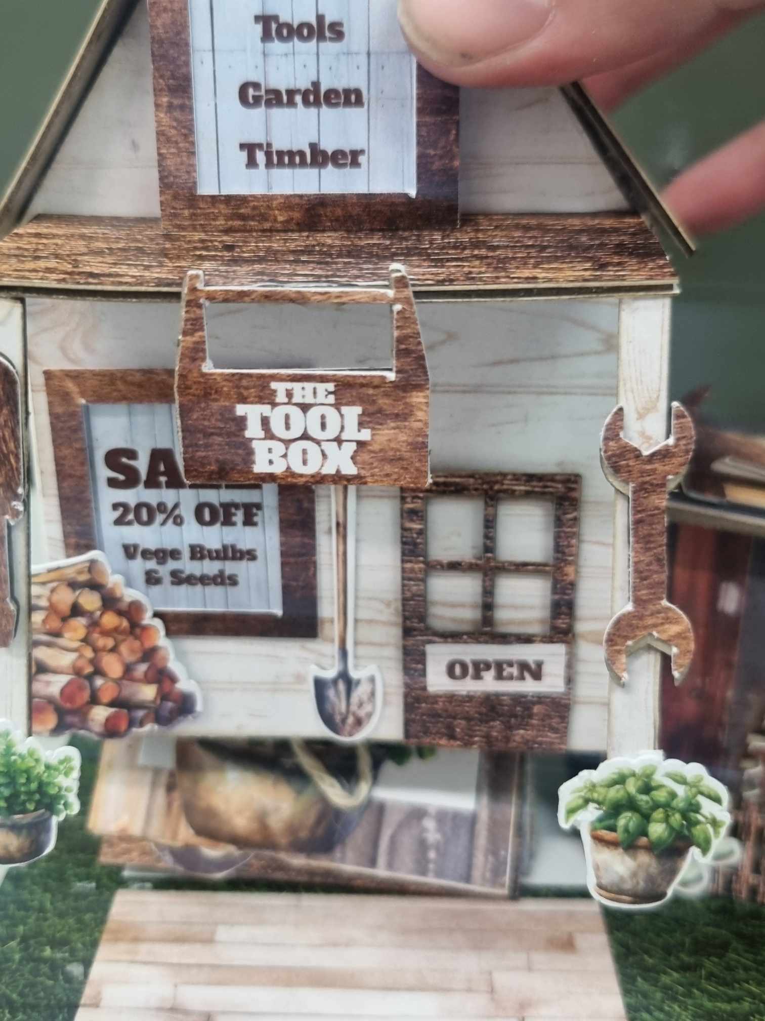 3Quarter Designs Lane Village - The Tool Box Hardware Store