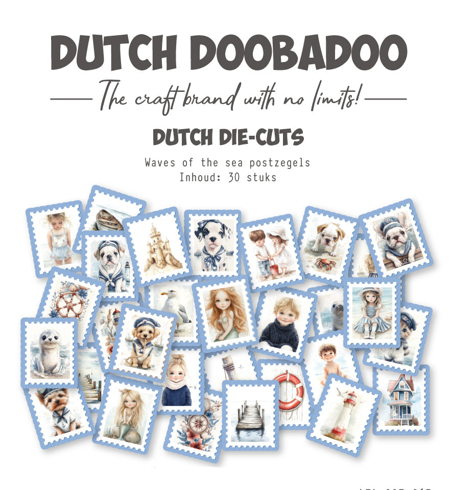 Dutch Doobadoo DDBD Die-Cuts Waves Of The Sea