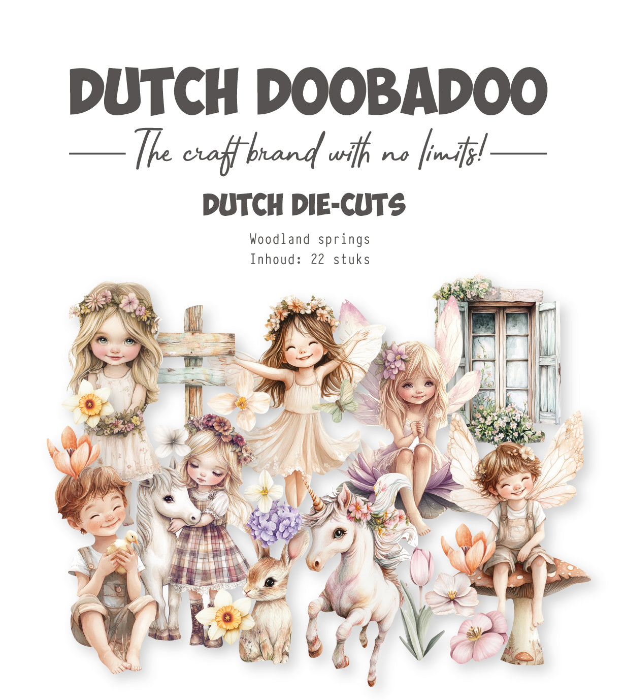 Dutch Doobadoo DDBD Collage Die-Cuts Woodland Springs