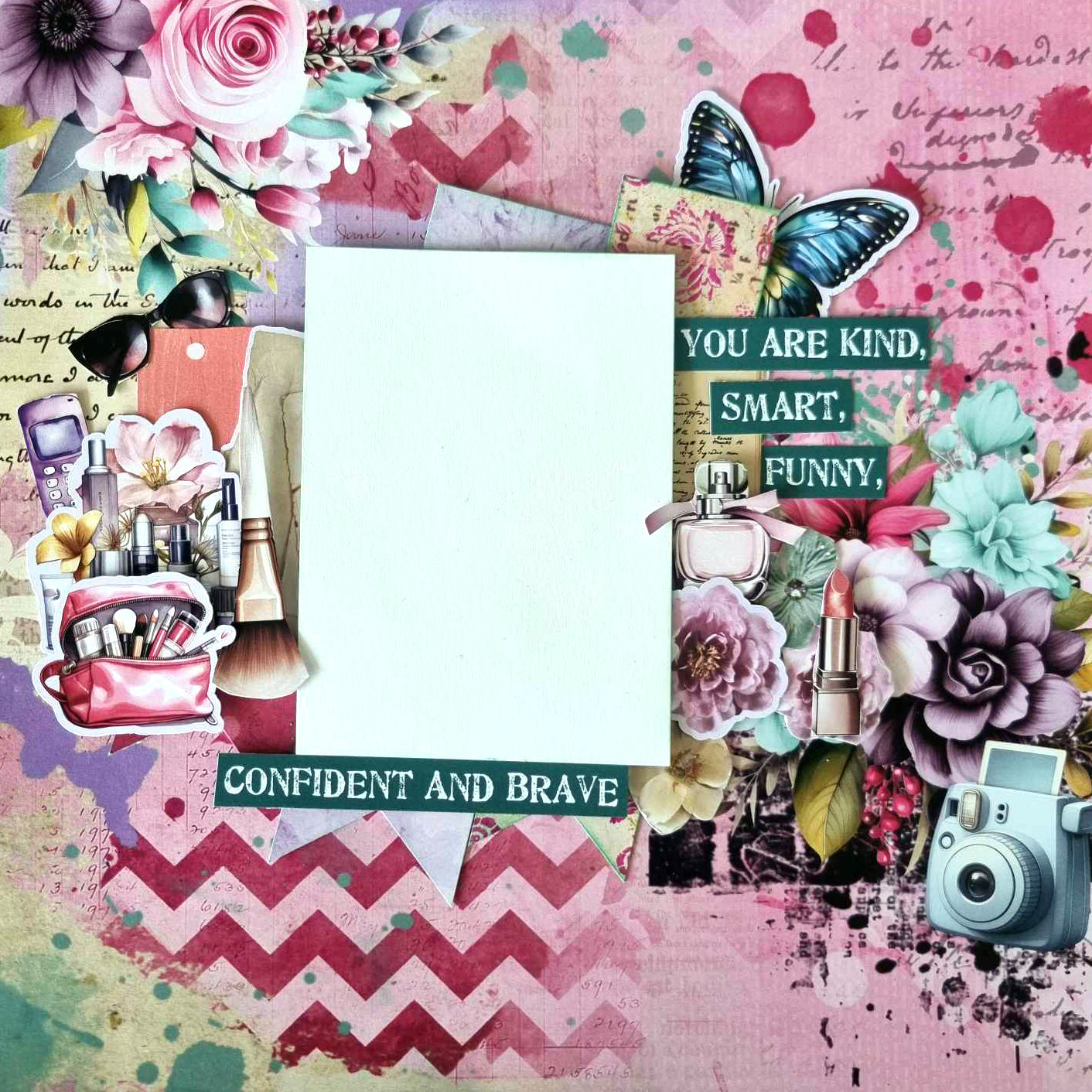3Quarter Designs Teenage Dream 12x12 Design Paper & Diecuts Set