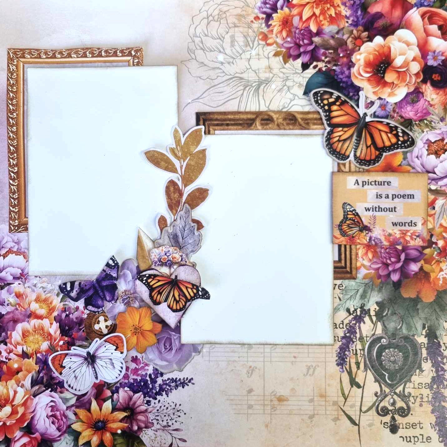 3Quarter Designs Dawns Glow 12x12 Design Paper & Diecuts Set