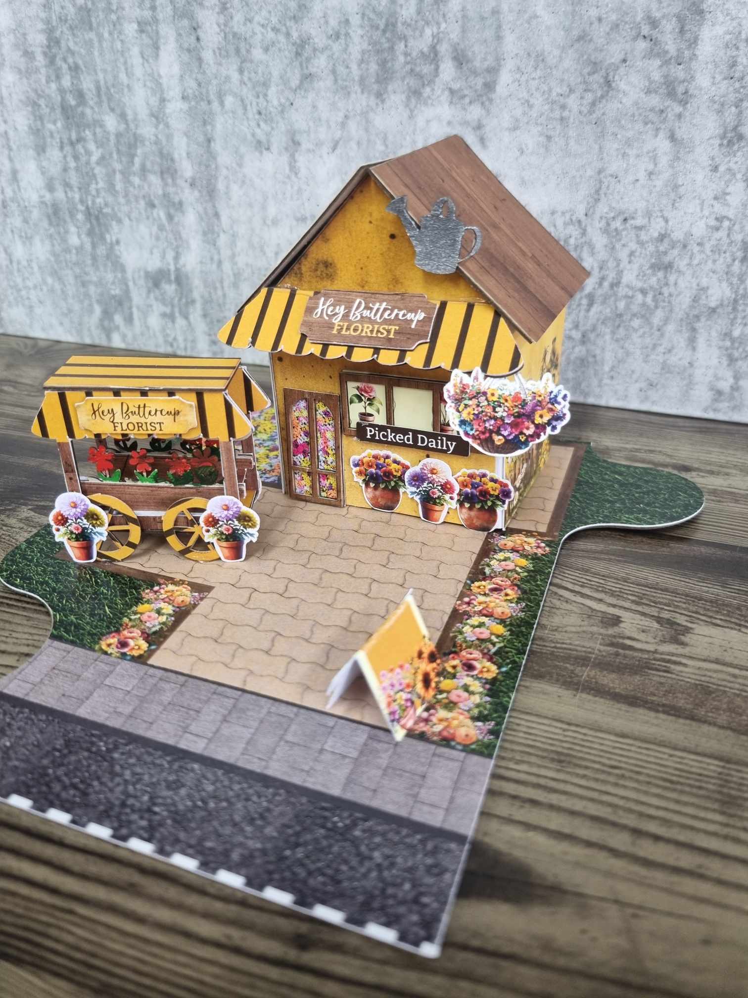 3Quarter Designs Lane Village - Hey Buttercup Florist