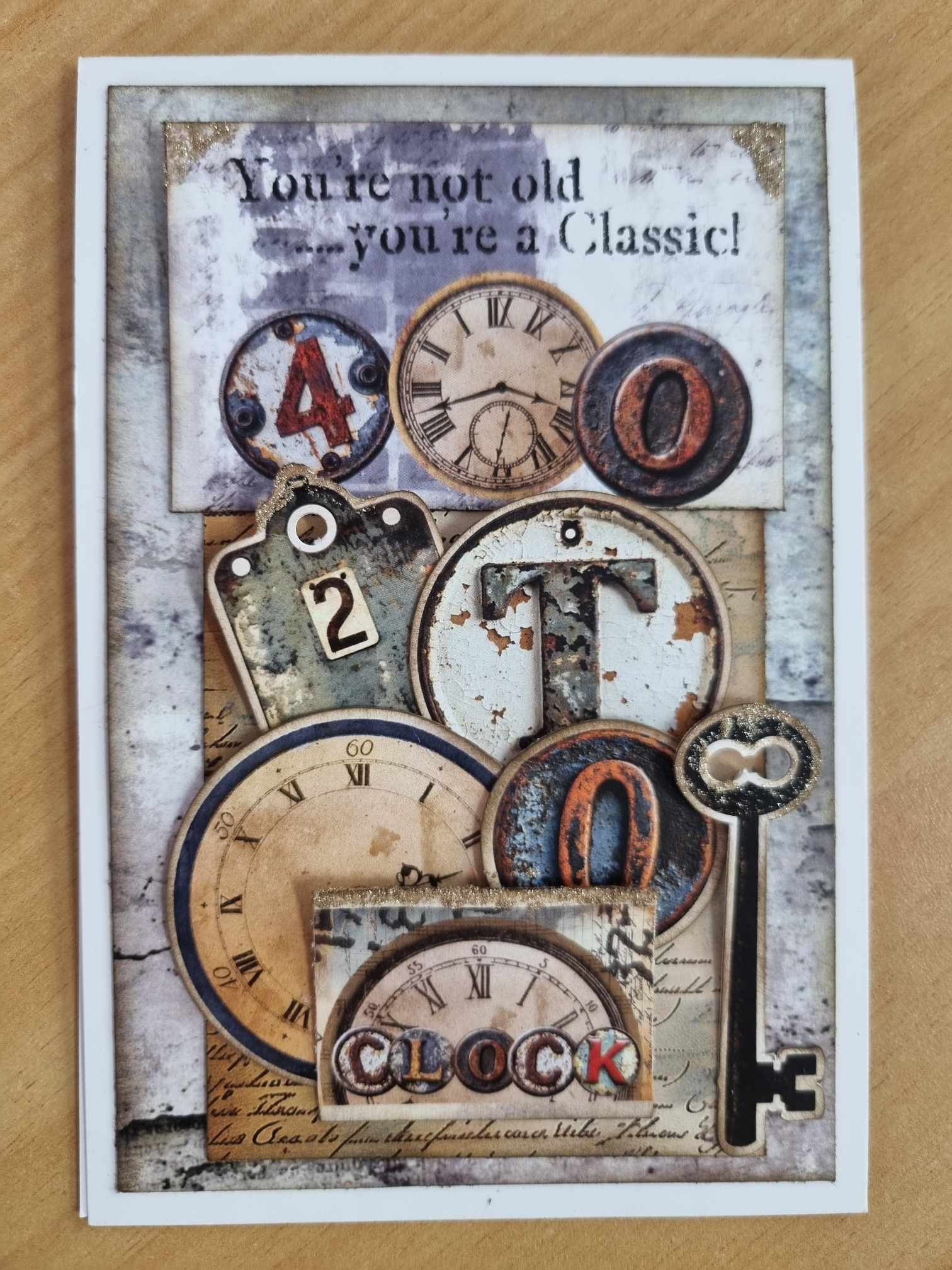 3Quarter Designs Eclectic Clocks 6x4 Card Pack