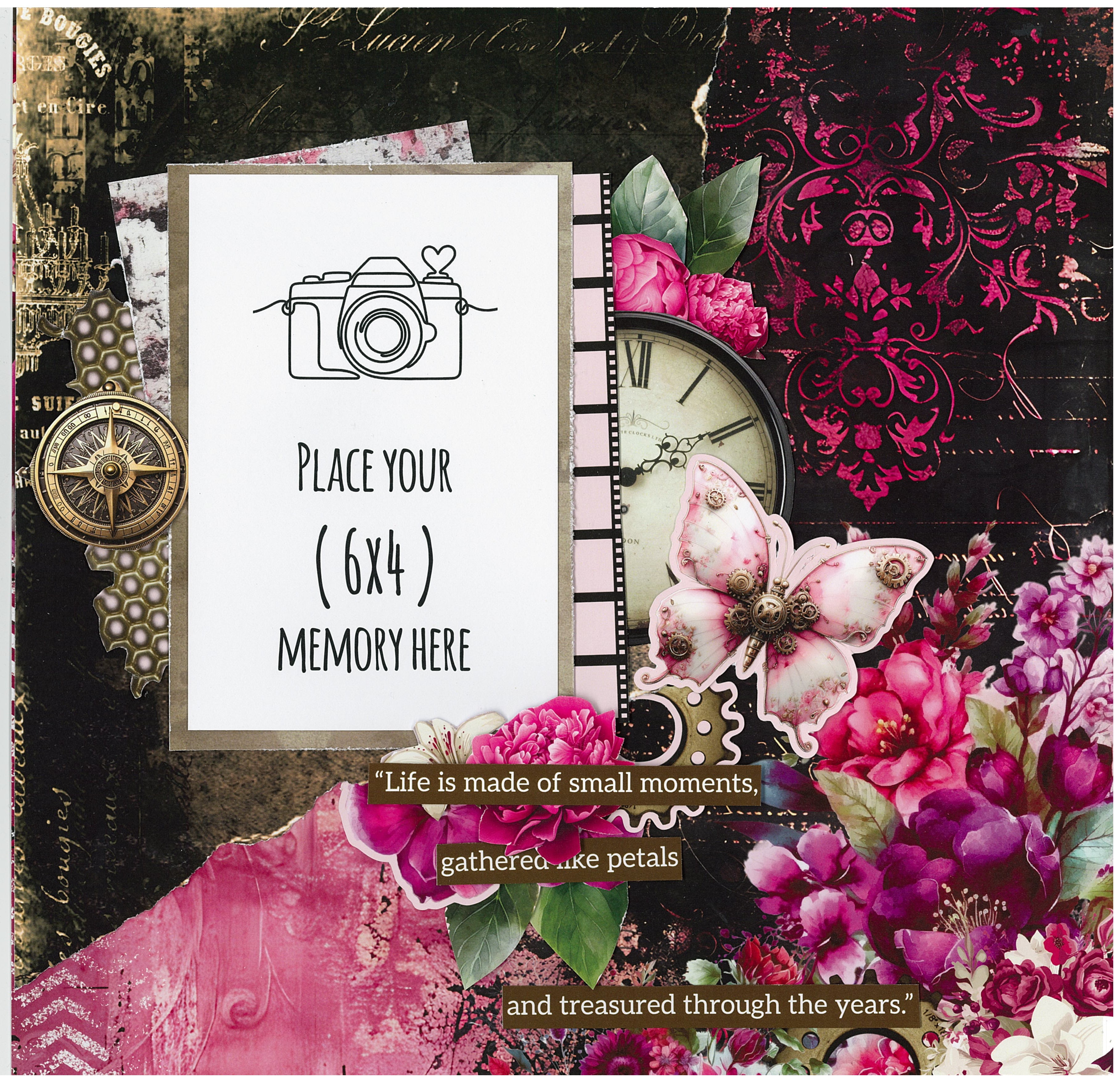 3Quarter Designs Mrs Aeronaut 12x12 Designer Paper & Diecuts