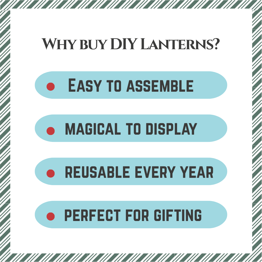 CrafTreat DIY Paper Lanterns - Ornament
