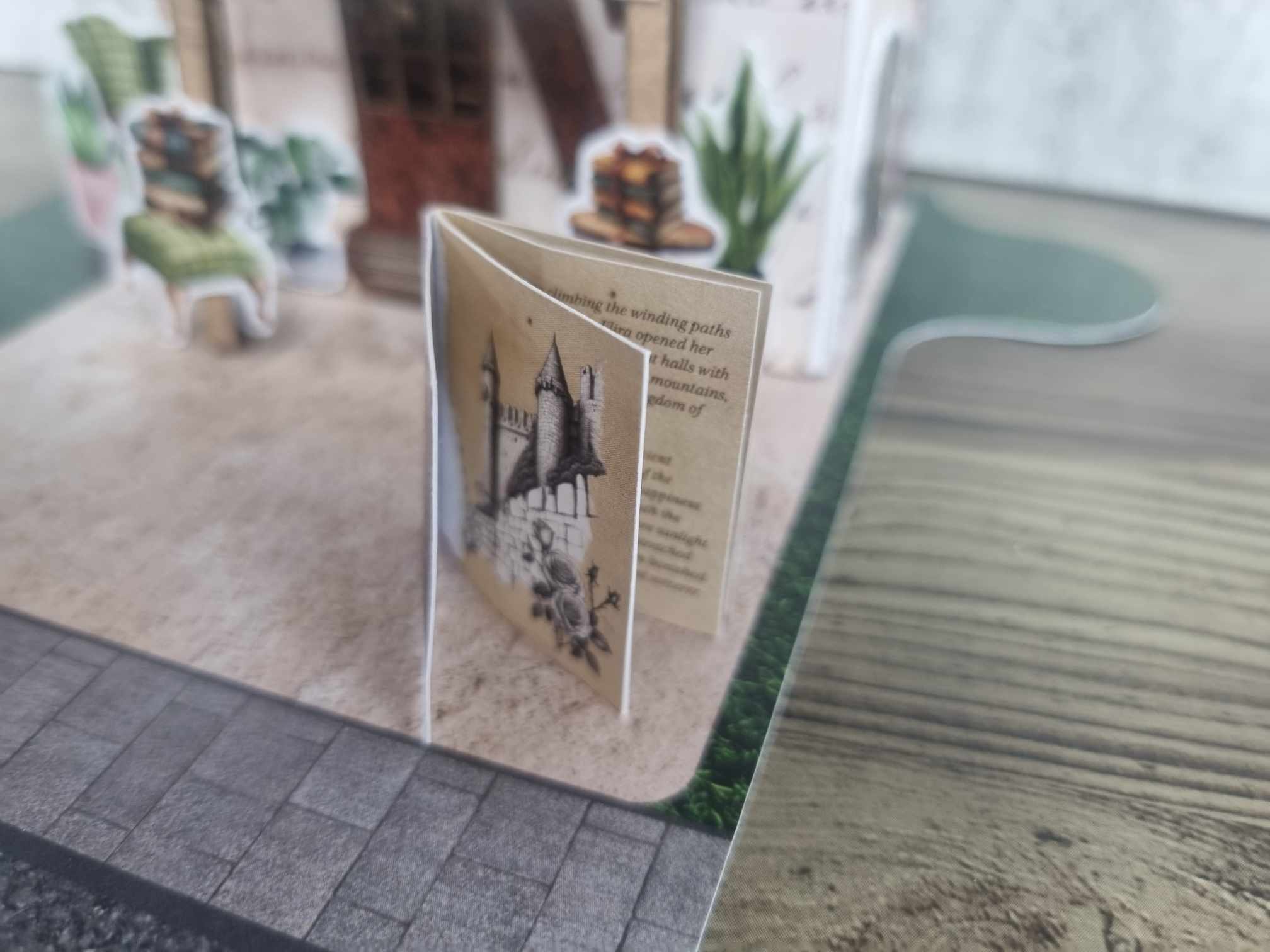 3Quarter Designs Lane Village - Once Upon A Time Book Shop