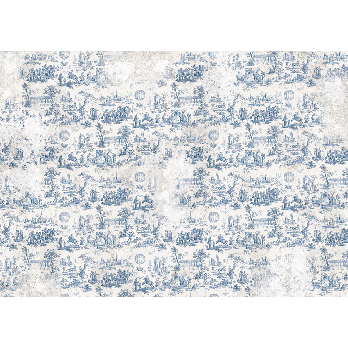 Tissue Paper cm69x49 27,66"x19,29”Toile de Jouy
