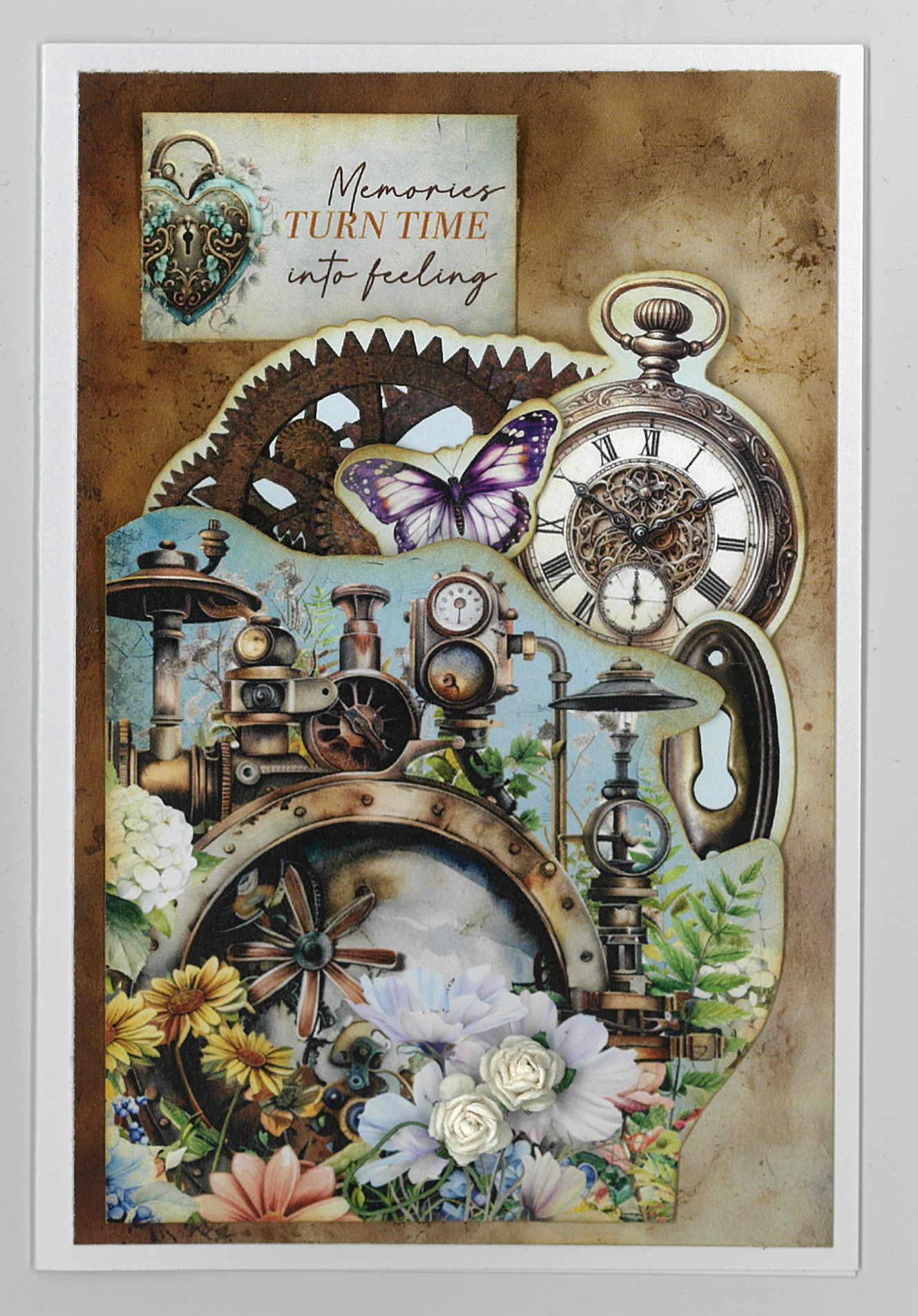 3Quarter Designs Floral Mechanica 6x4 Card Pack