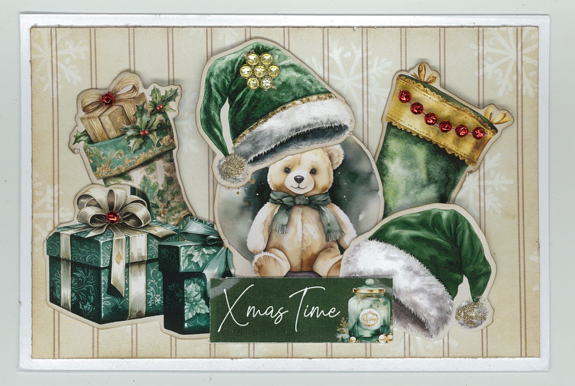 3Quarter Designs Pine Festivities 6x4 Card Pack