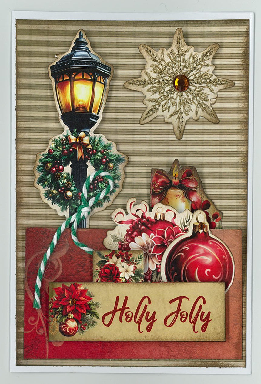 3Quarter Designs Holly Jolly 6x4 Card Pack