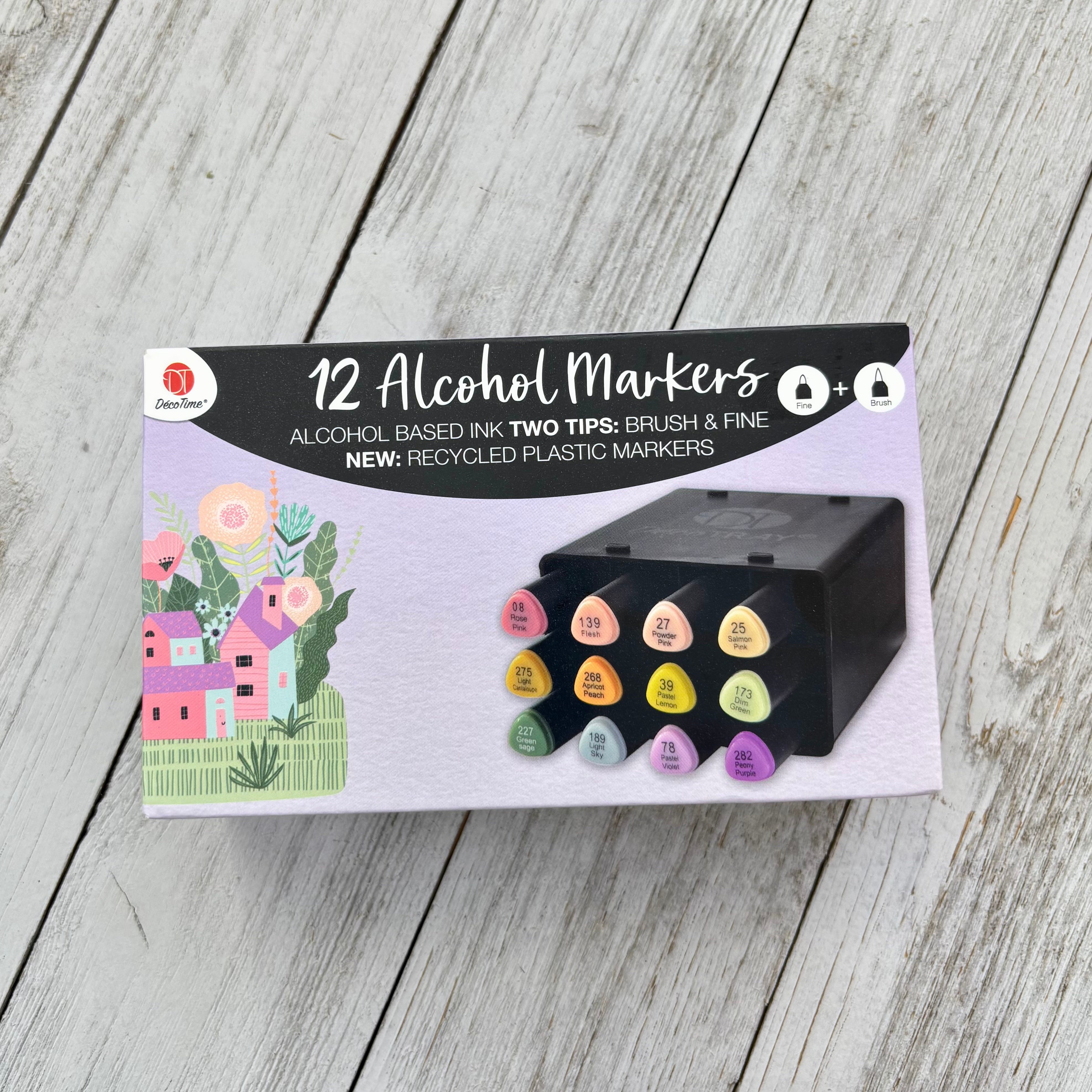 Deco Time Alcohol Markers - Pastel Serenade