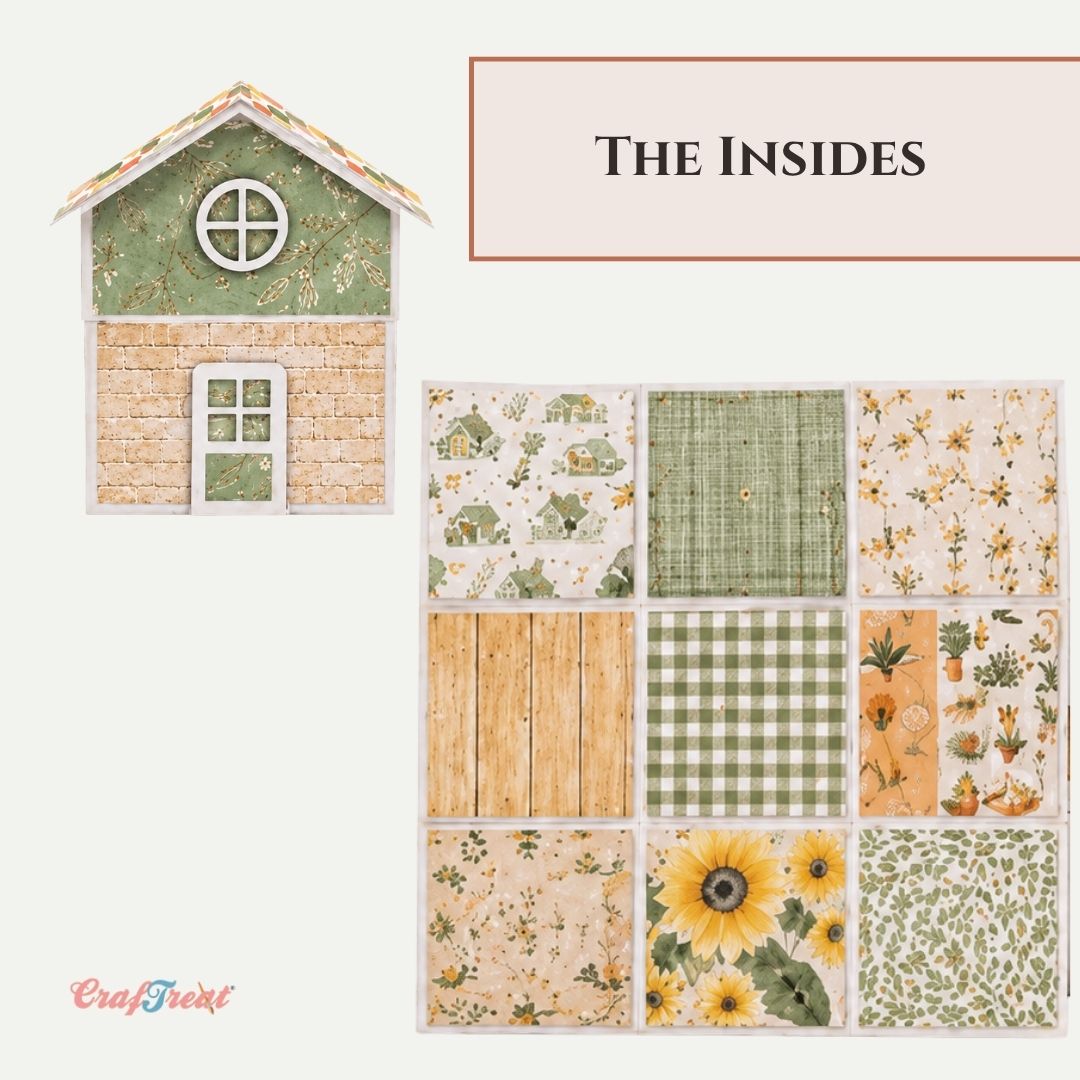 CrafTreat Quick Folio - House Explosion Box