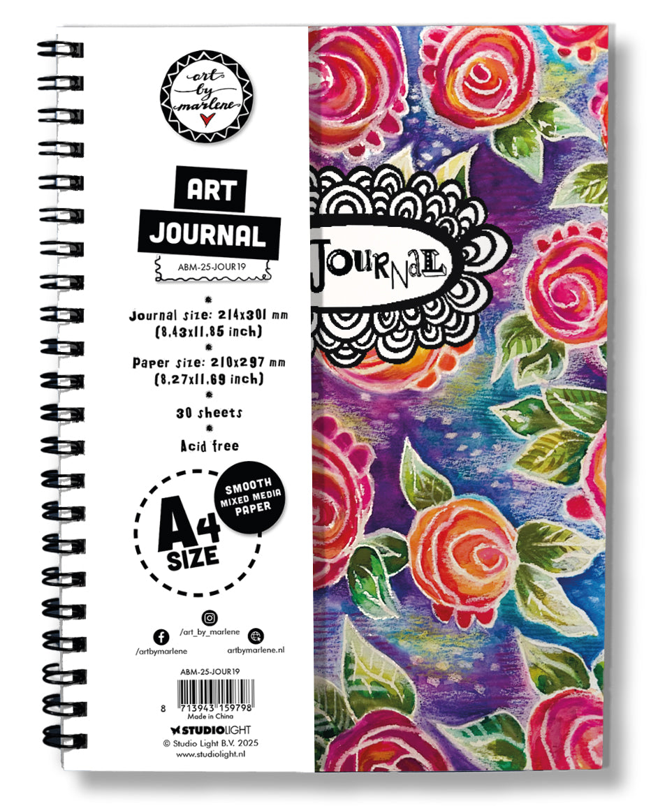 ABM Art Journal A4 Size Art by Marlene 30 Sheets