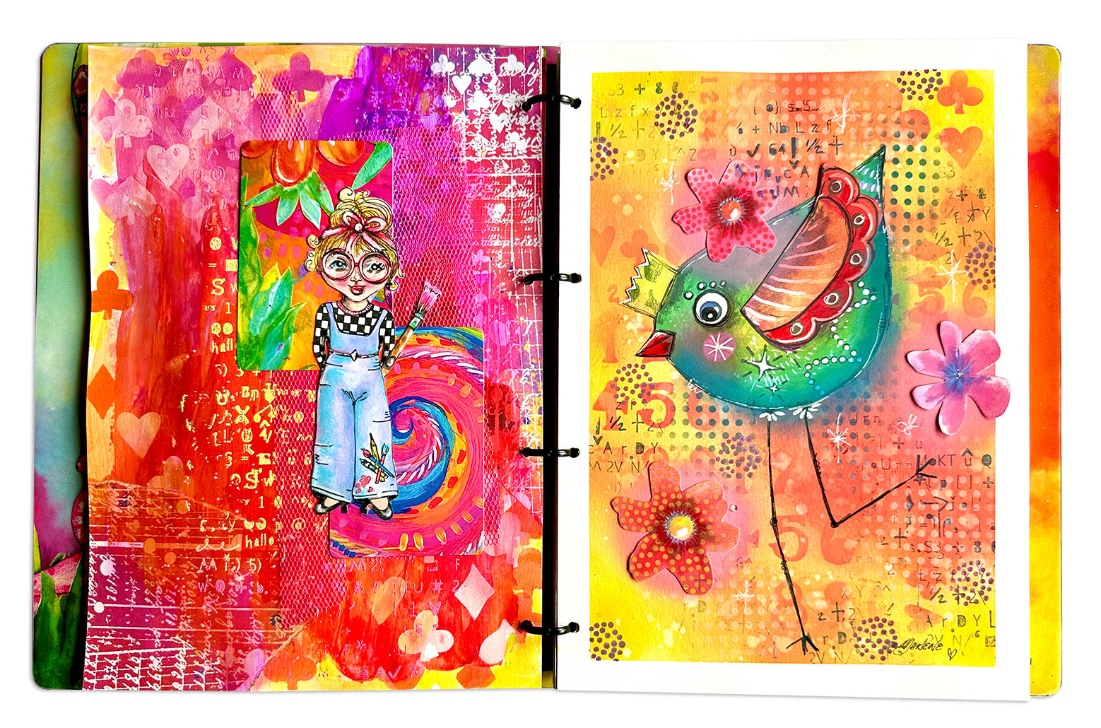 ABM Mask Queen Of Hearts Art By Marlene 1 PC