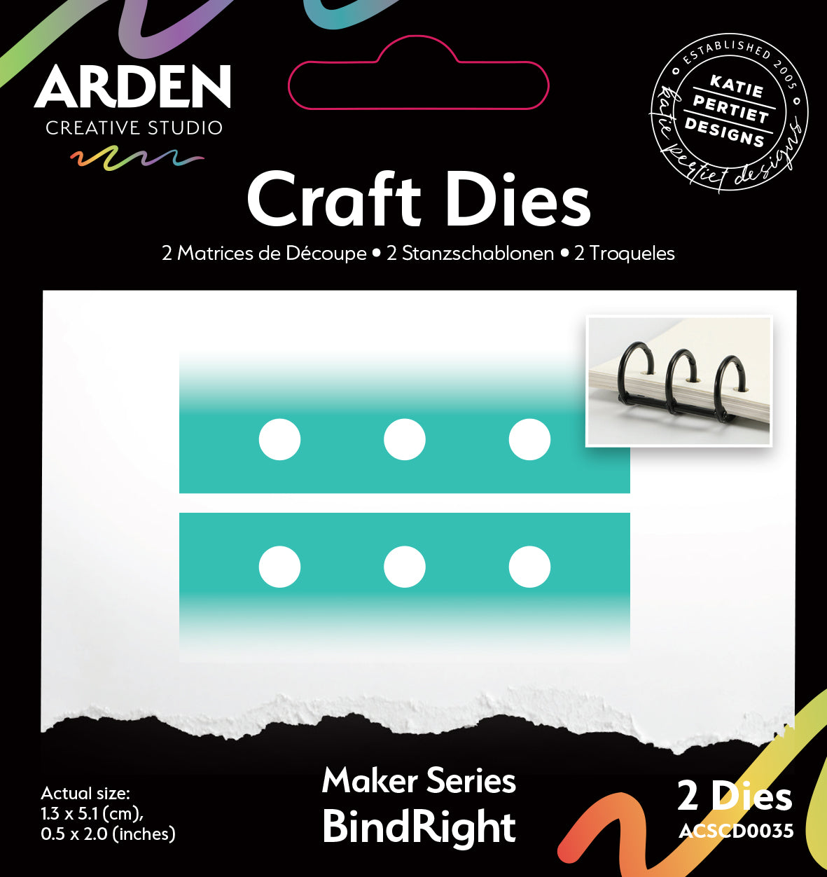 Arden Creative Studio Maker Series BindRight Craft Die Set