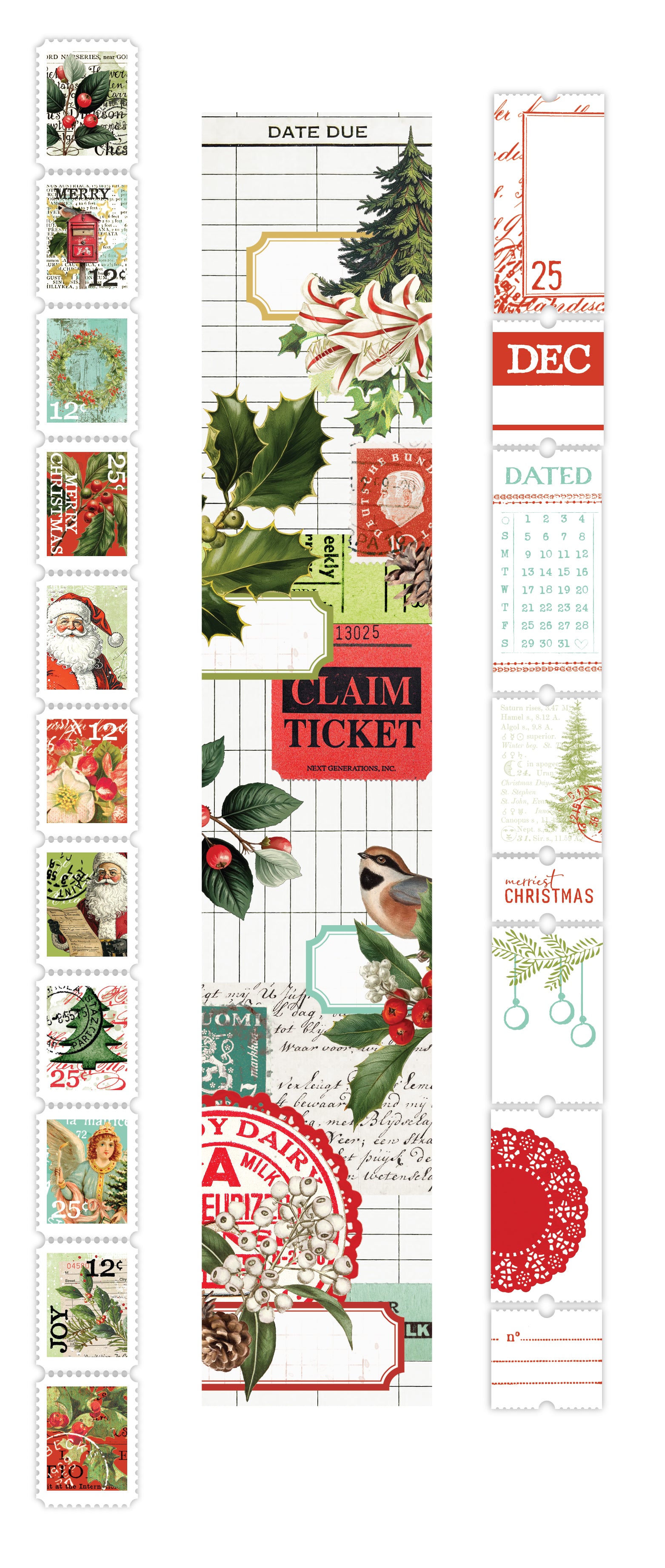 Arden Creative Studio Christmas Cheer Ephemera Rolls