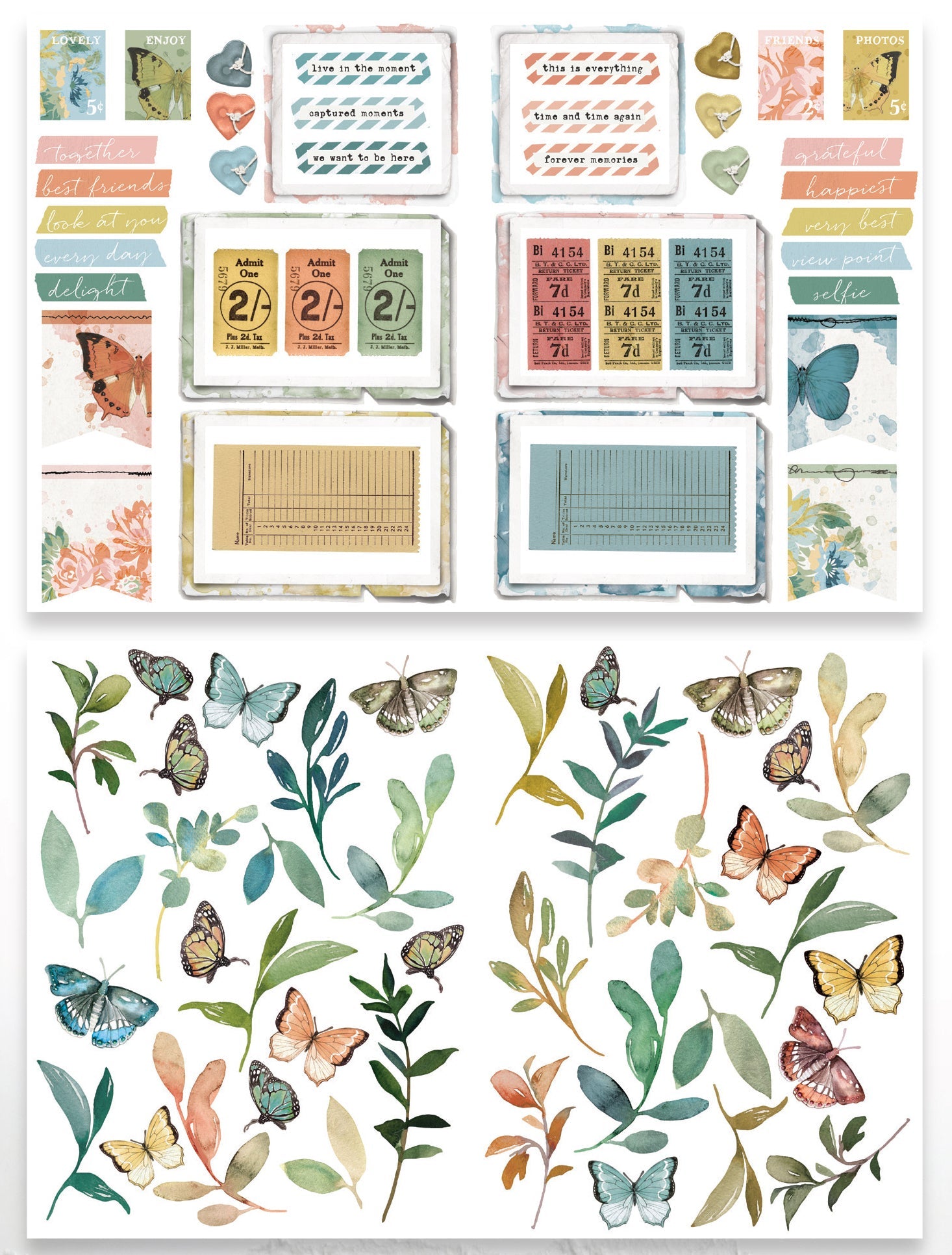 Arden Creative Studio Page Starters Laser Cuts