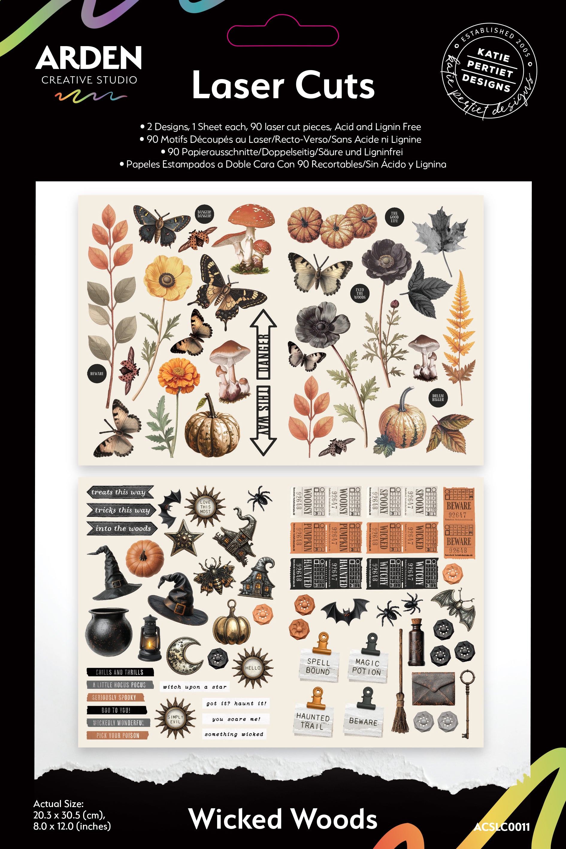Arden Creative Studio Wicked Woods Laser Cuts
