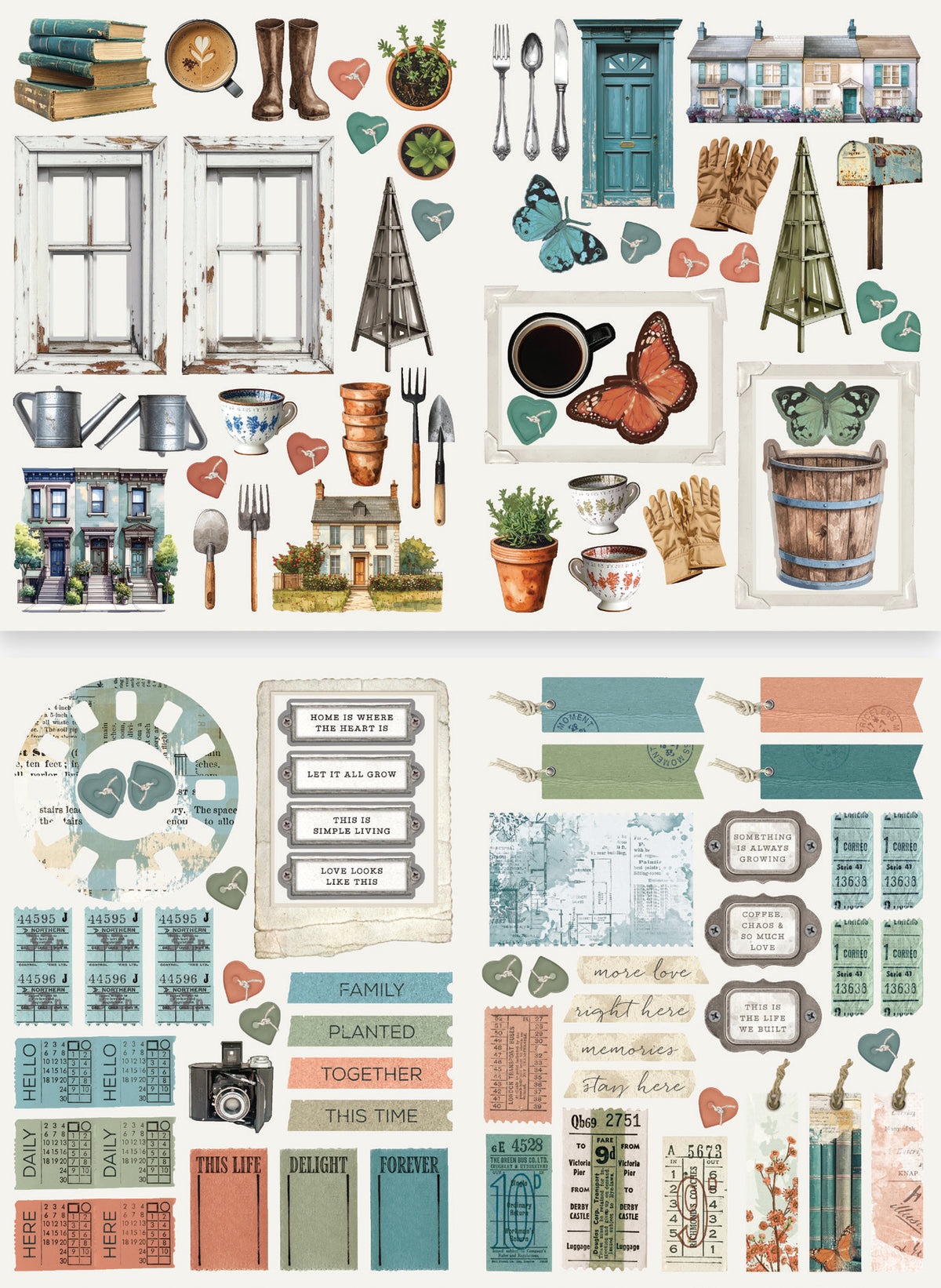 Arden Creative Studio Home & Garden Essentials Laser Cuts