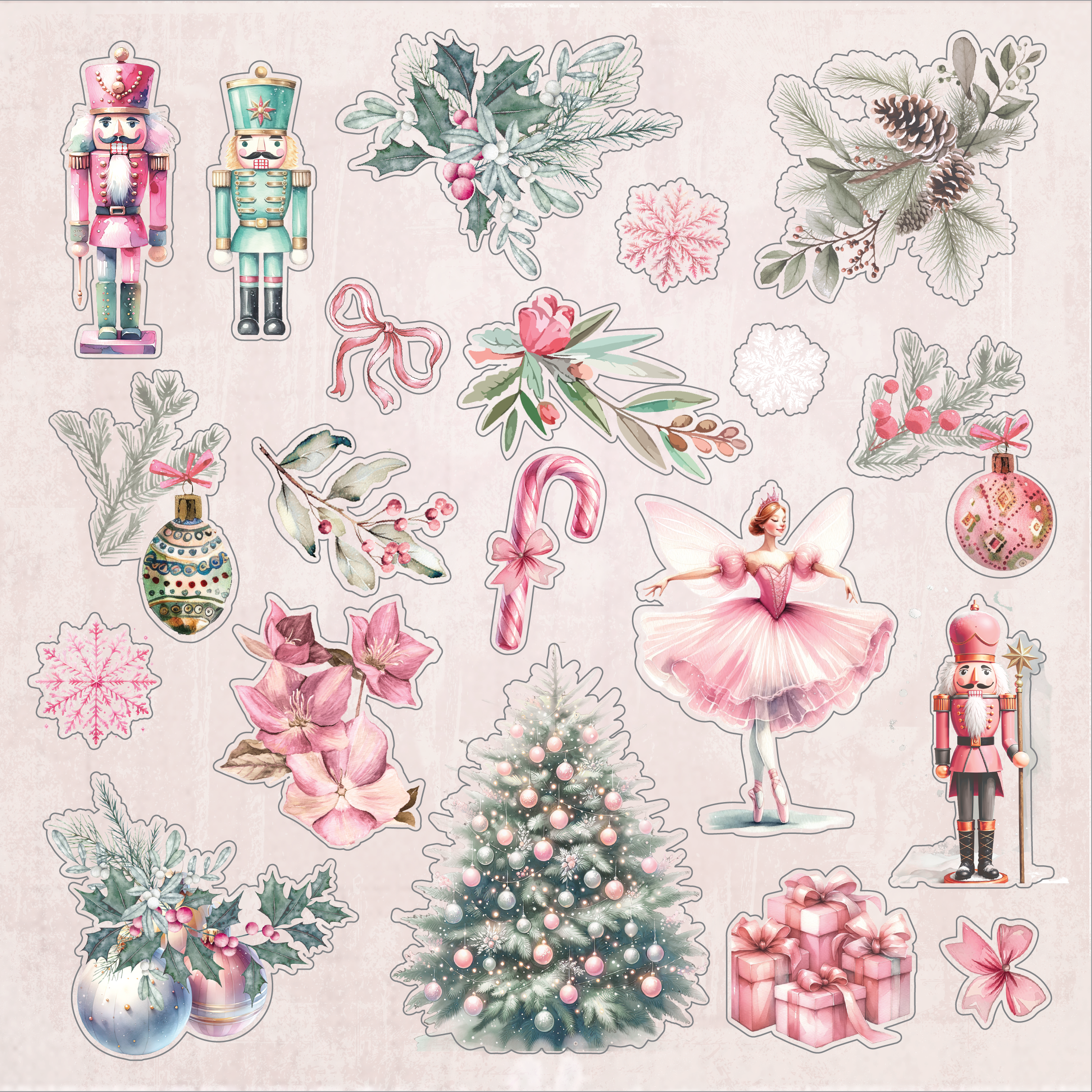 Sara Signature A Christmas Dream - 8" x 8" Topper Pad