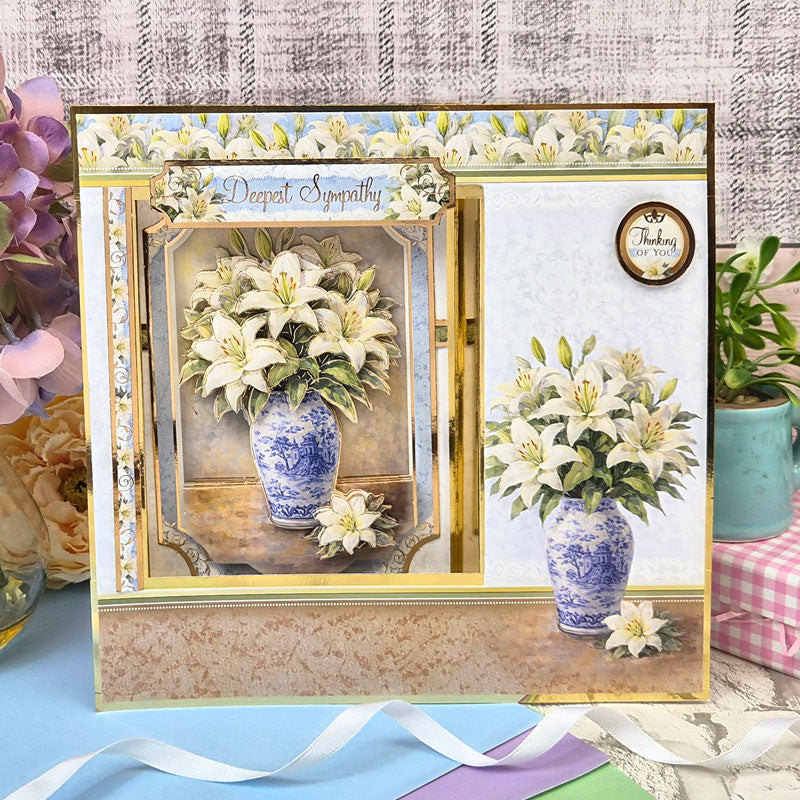 Floral Arrangements Deco-Large Set - Lovely Lilies