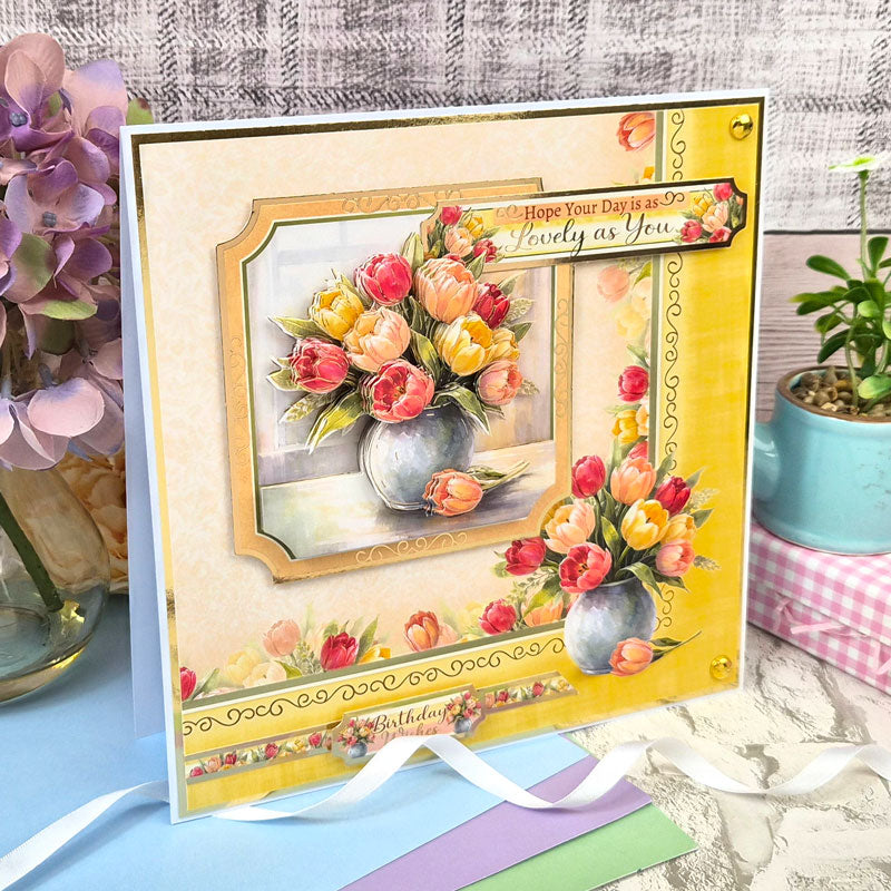 Floral Arrangements Deco-Large Set - Timeless Tulips