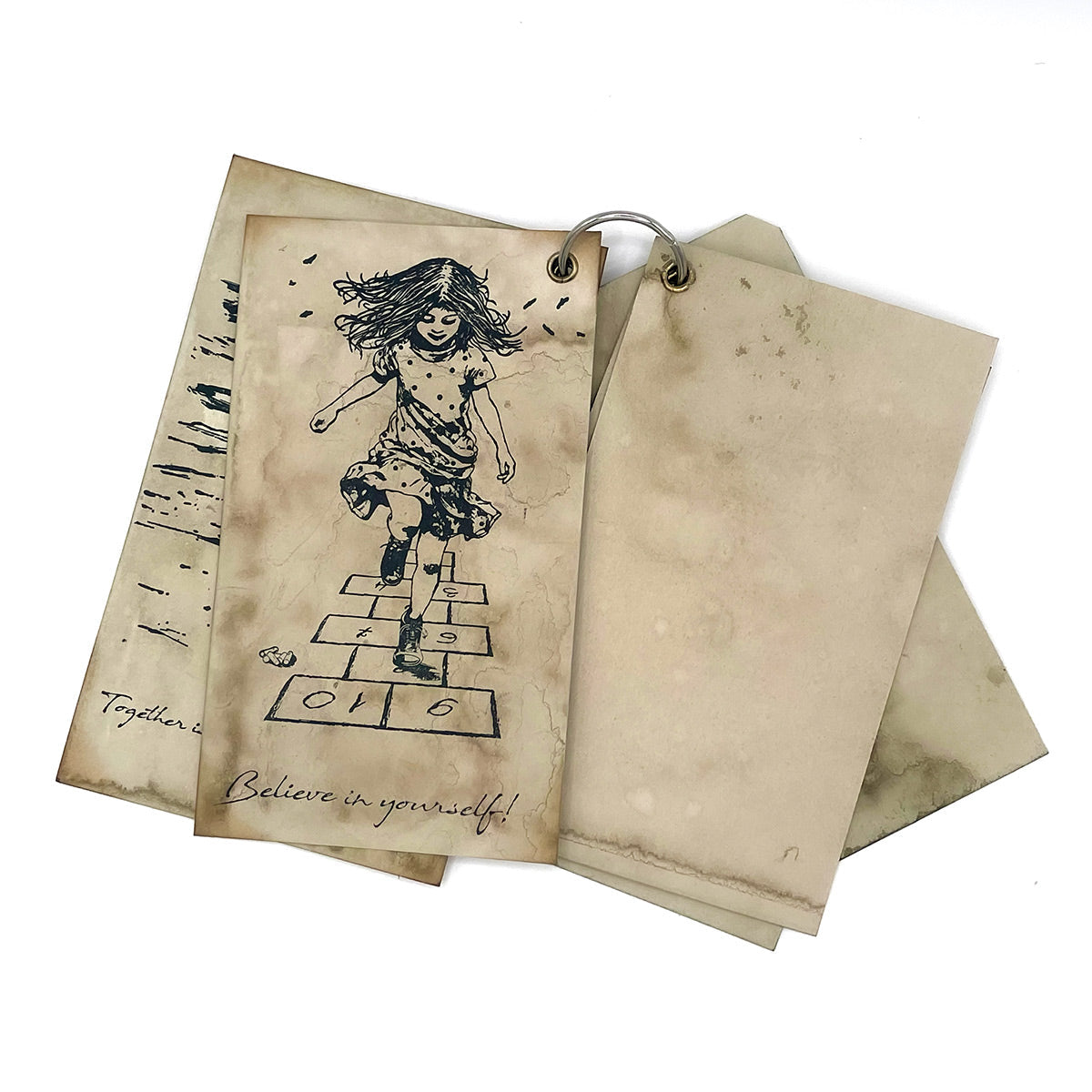 Believe In Yourself! Pre Cut Rubber Stamp Set by Andy Skinner