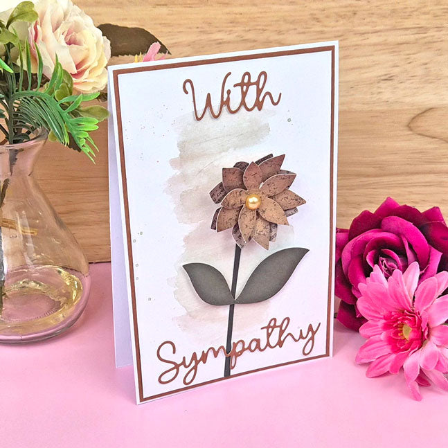 Build-a-Bouquet Vintage Petals Die-Cut Pad